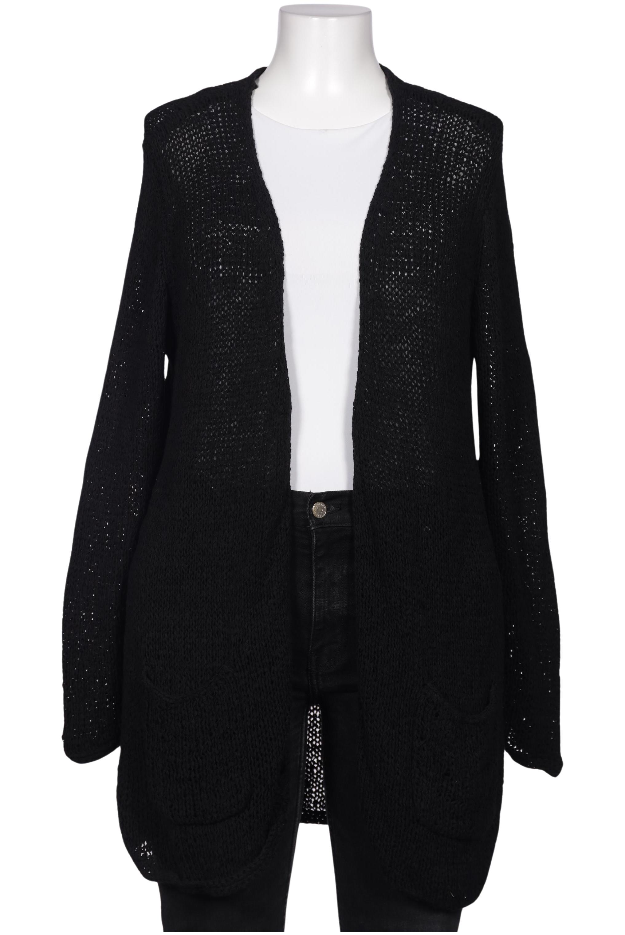 

Oui Damen Strickjacke, schwarz, Gr. 62