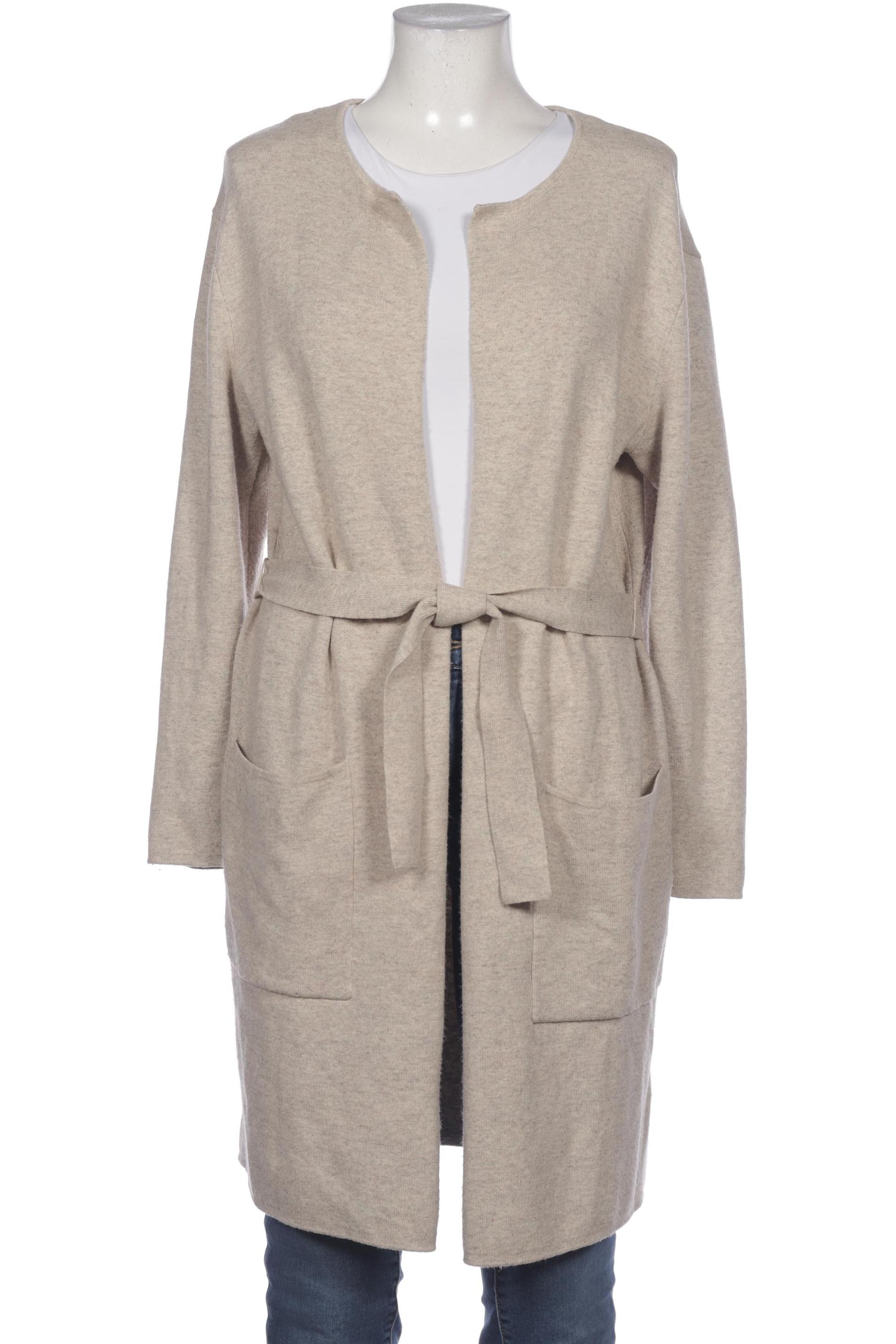

Oui Damen Strickjacke, beige, Gr. 38