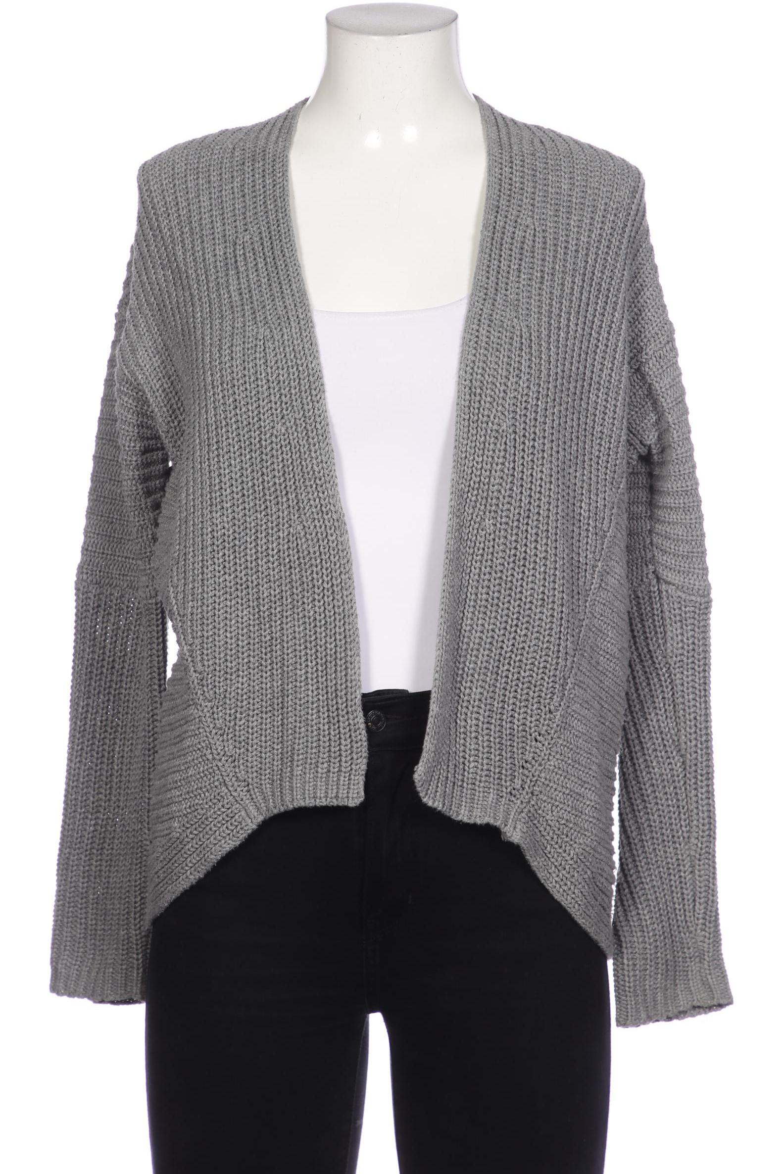

Oui Damen Strickjacke, grau, Gr. 38