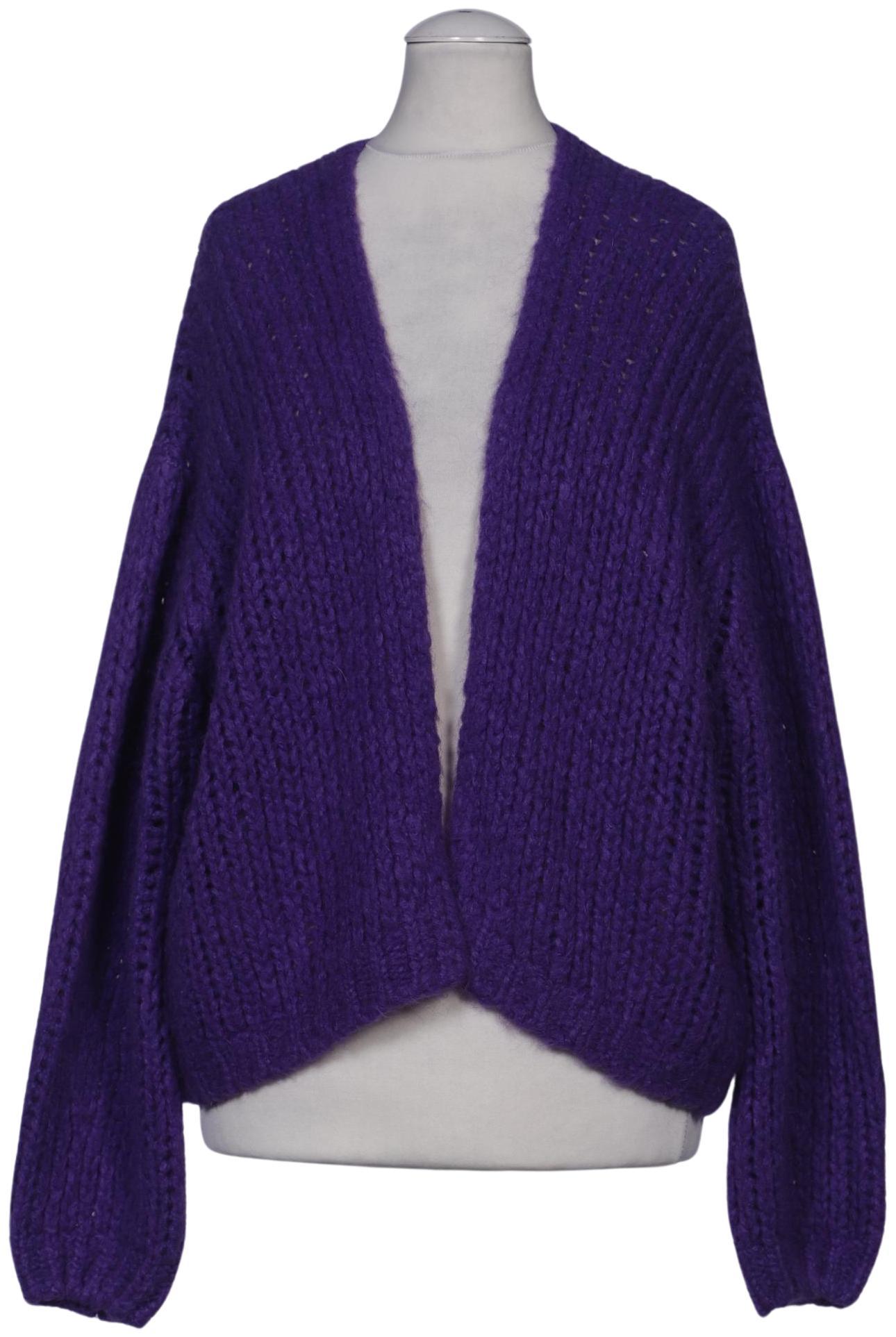 

Oui Damen Strickjacke, flieder, Gr. 34