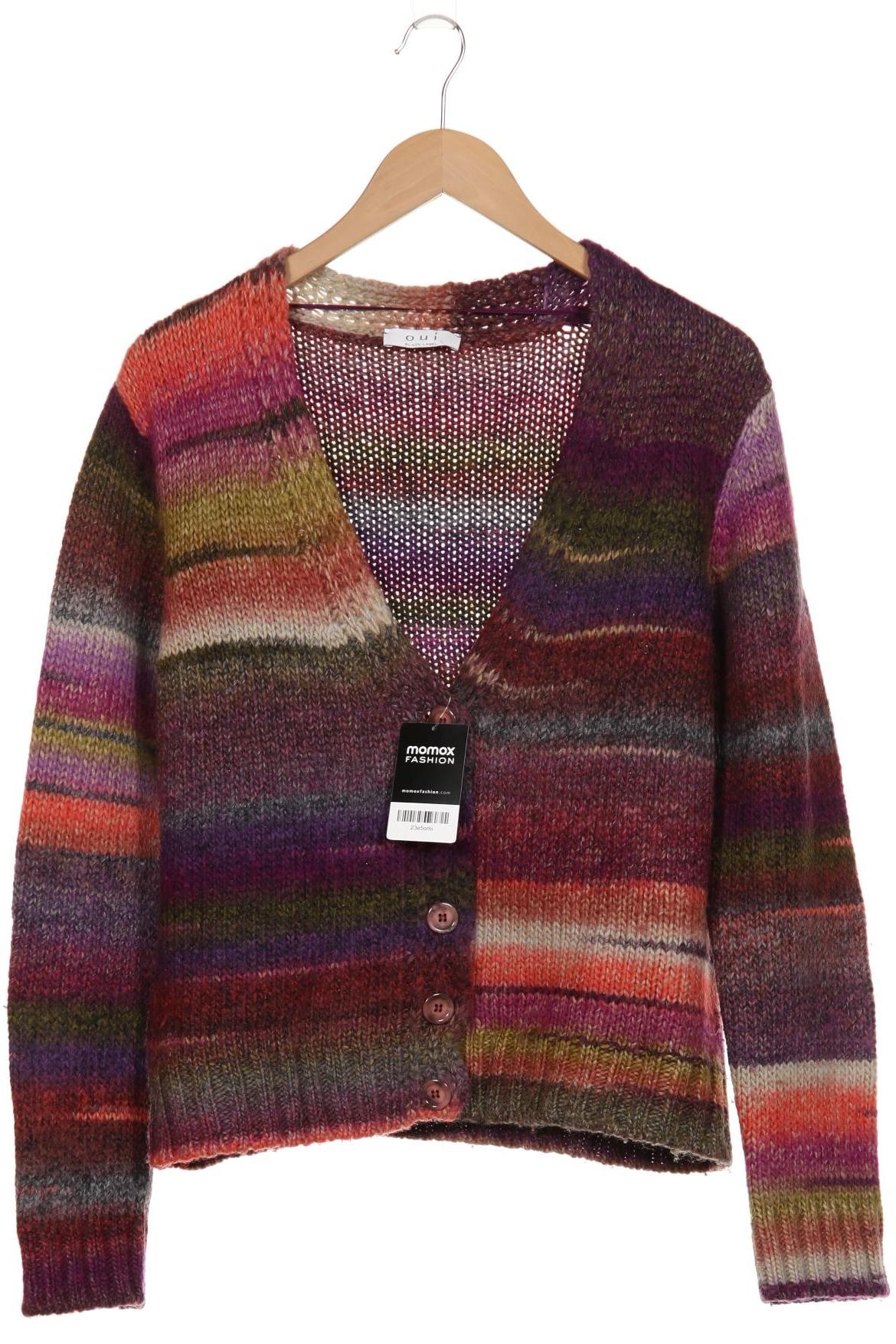 

Oui Damen Strickjacke, mehrfarbig, Gr. 42