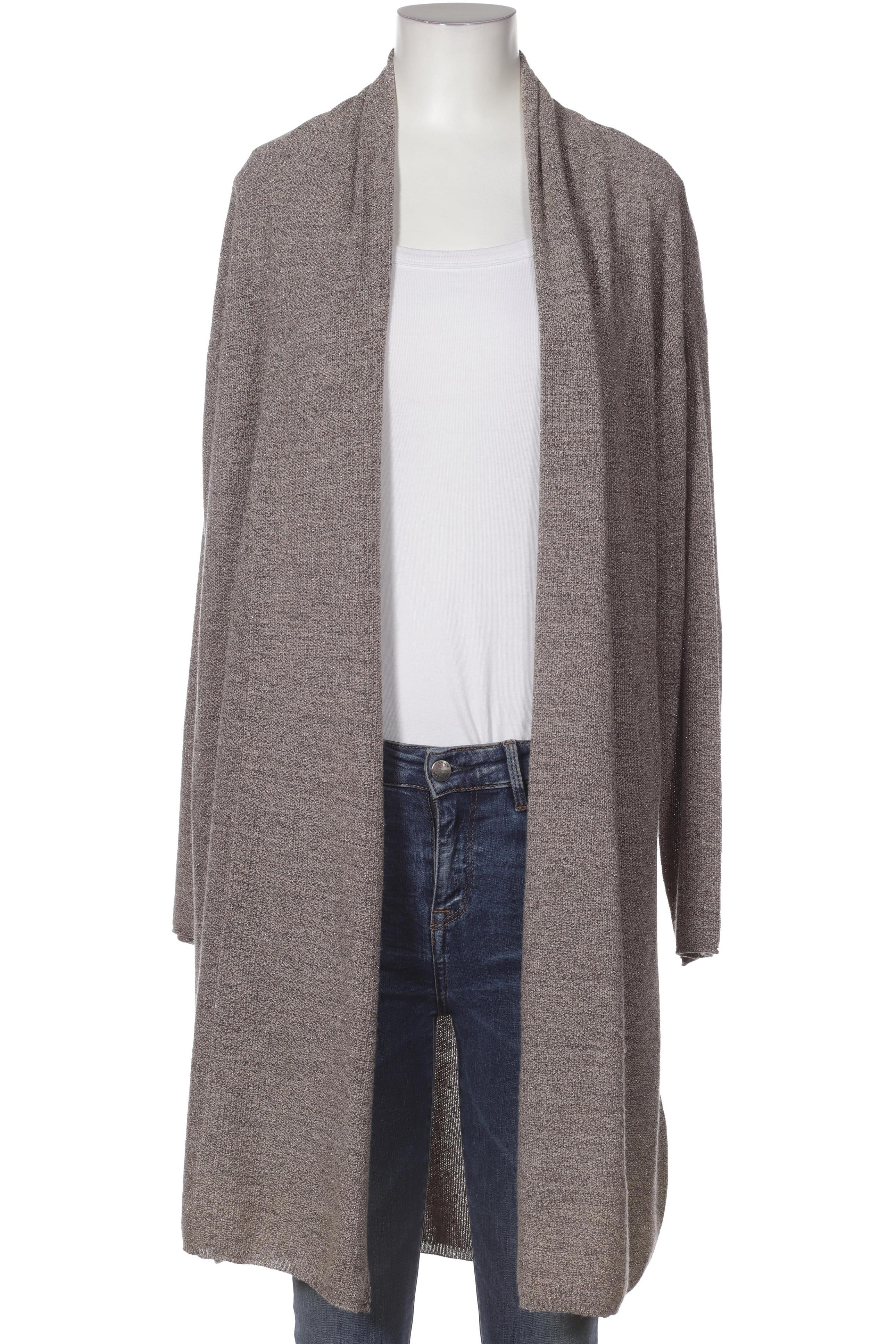 

Oui Damen Strickjacke, grau, Gr. 36