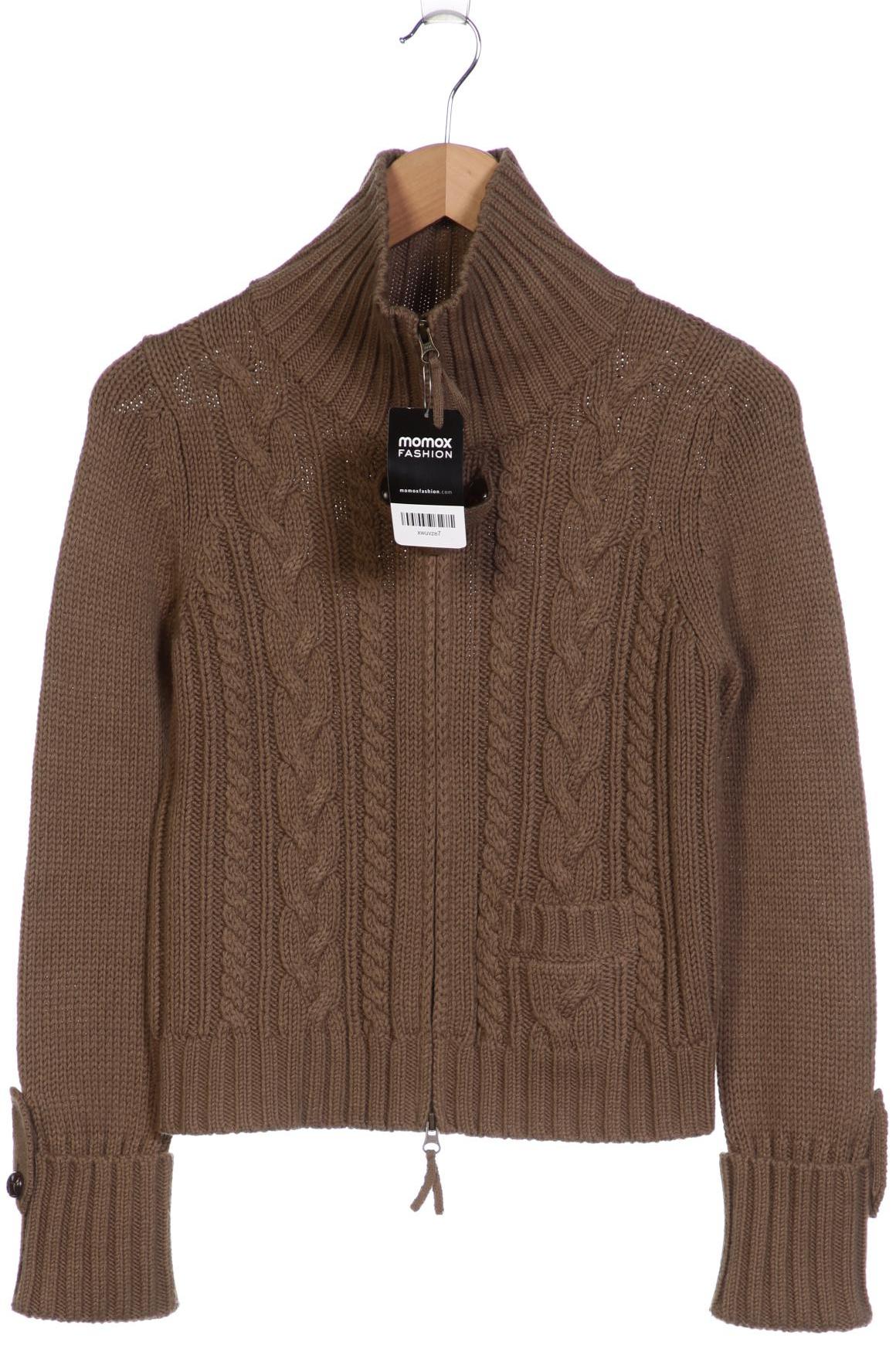 

Oui Damen Strickjacke, braun, Gr. 36