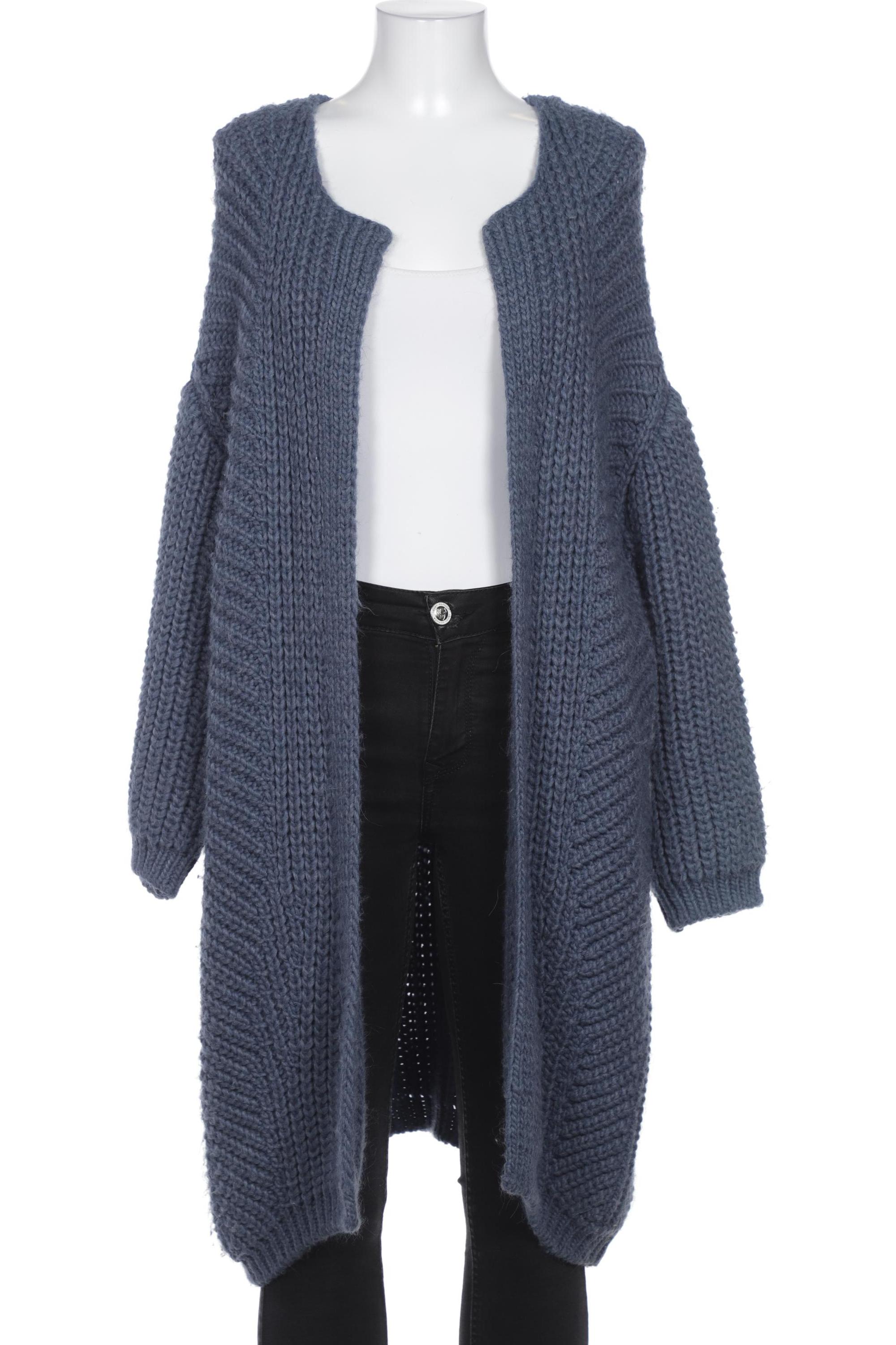 

Oui Damen Strickjacke, marineblau, Gr. 38