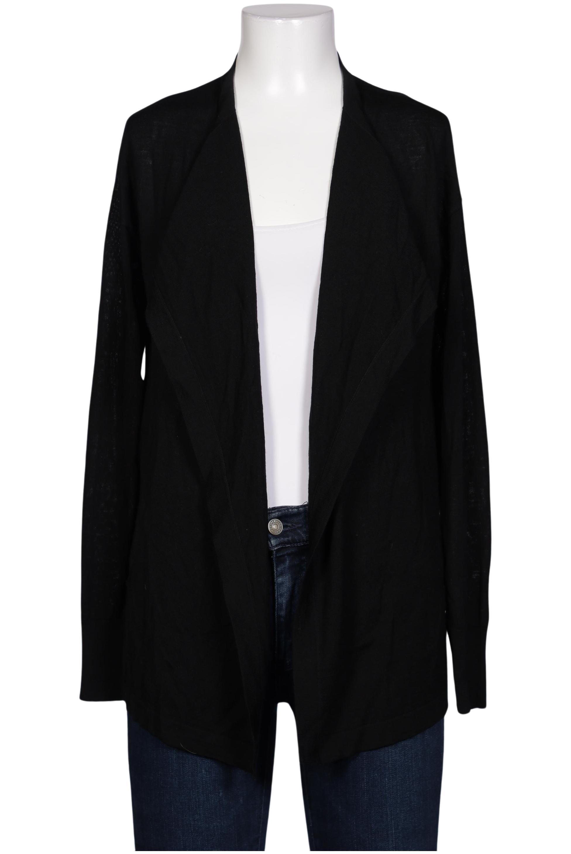 

Oui Damen Strickjacke, schwarz, Gr. 38