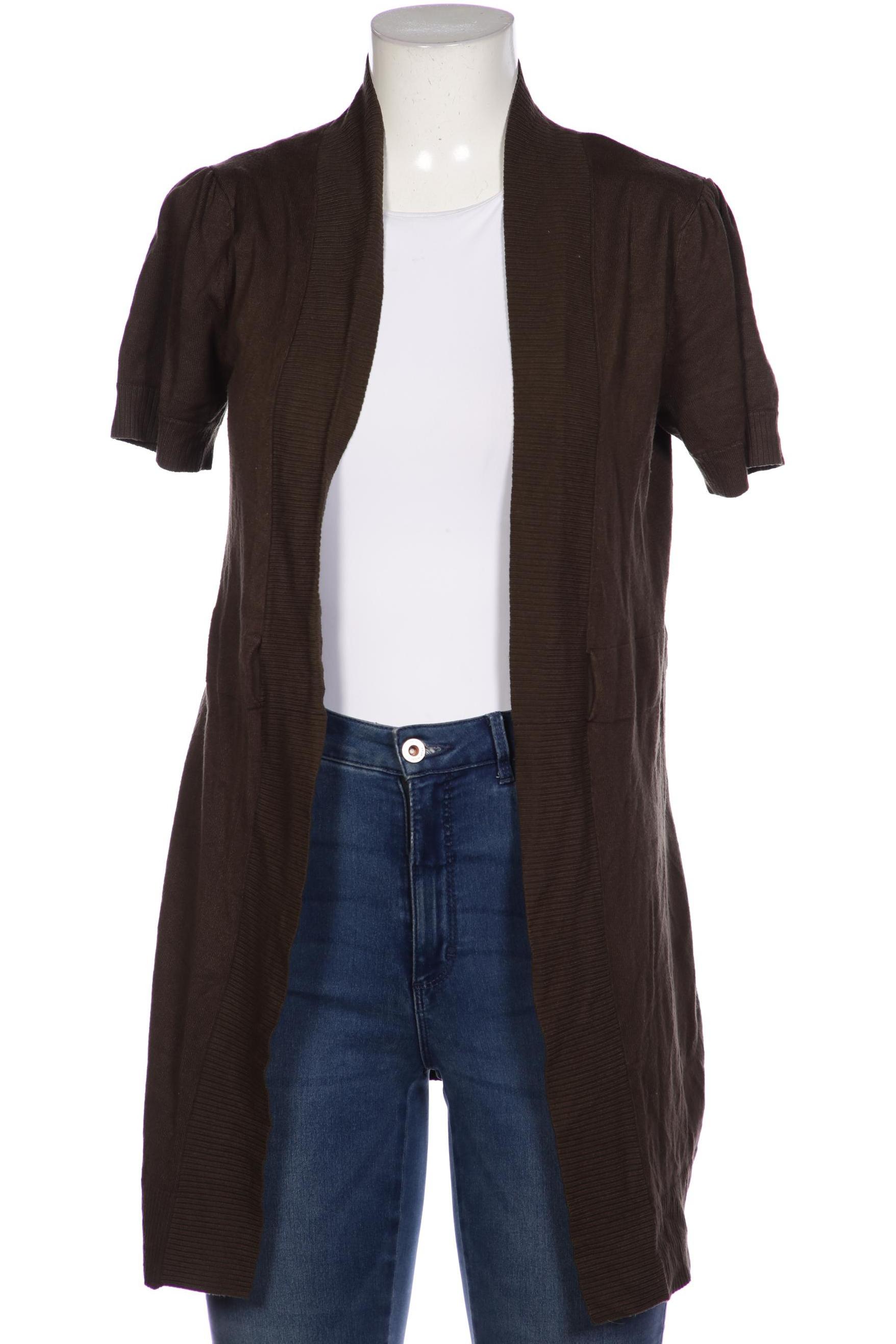 

Oui Damen Strickjacke, grün, Gr. 38