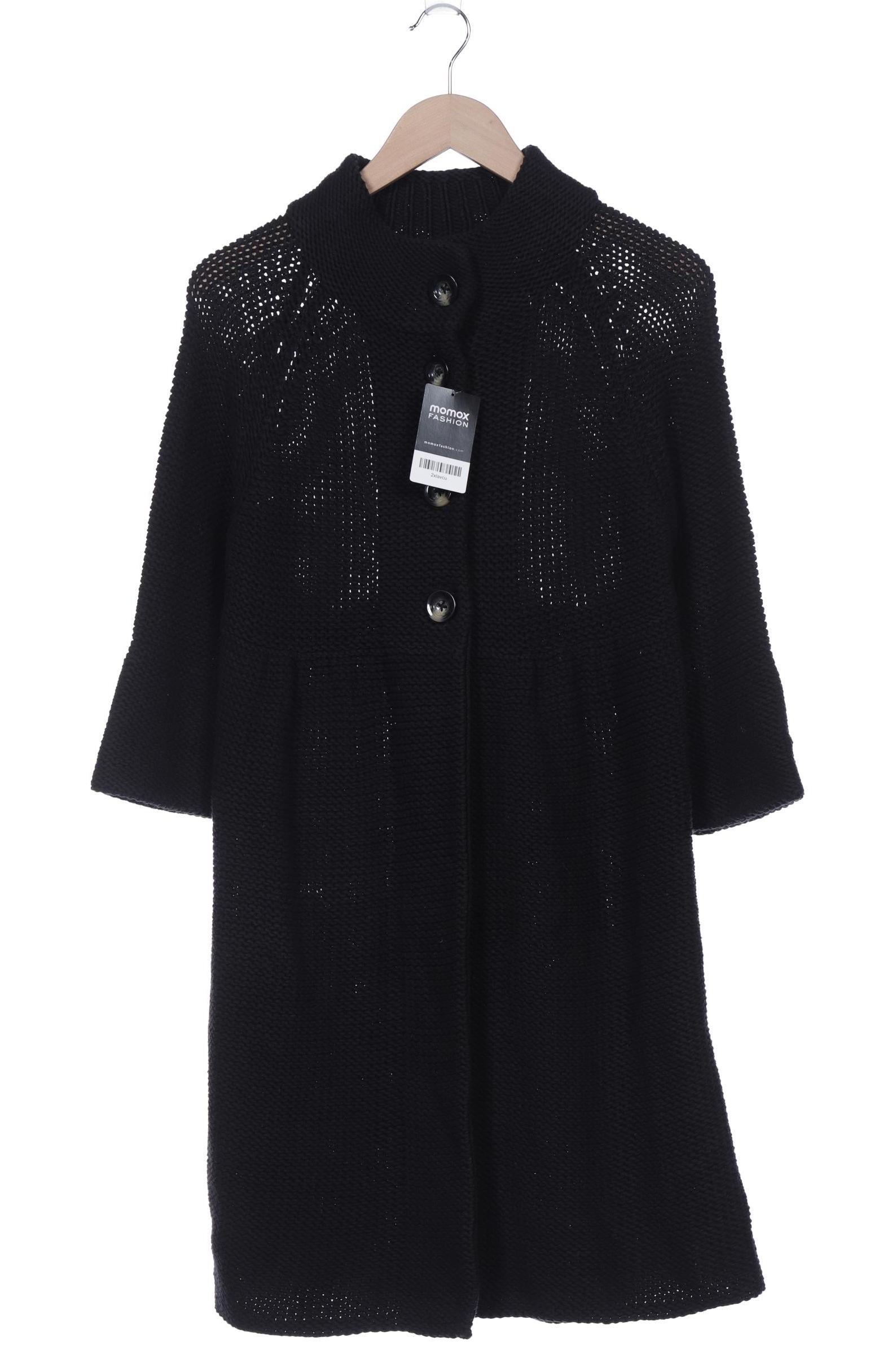 

Oui Damen Strickjacke, schwarz, Gr. 42