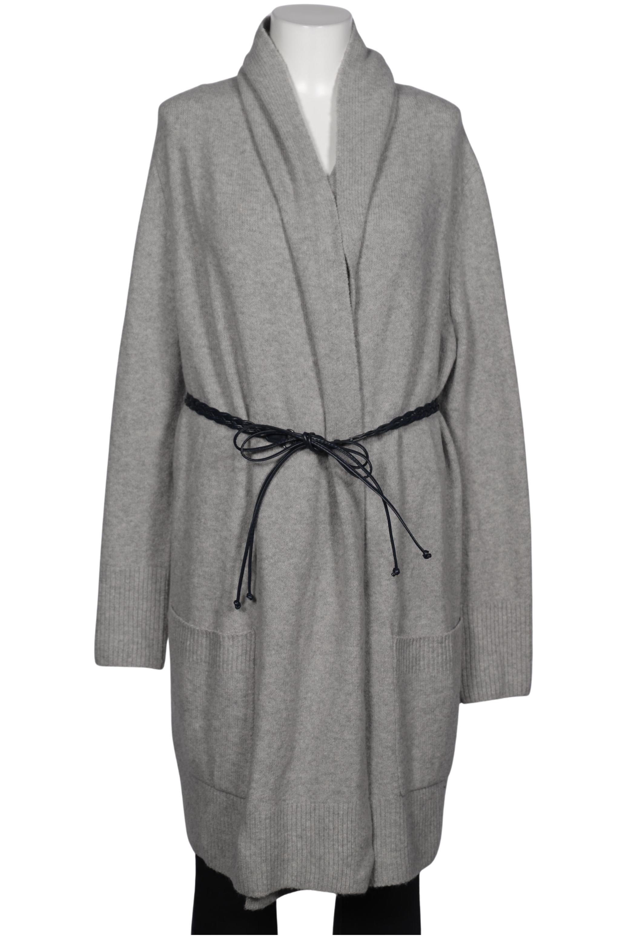 

Oui Damen Strickjacke, grau, Gr. 40