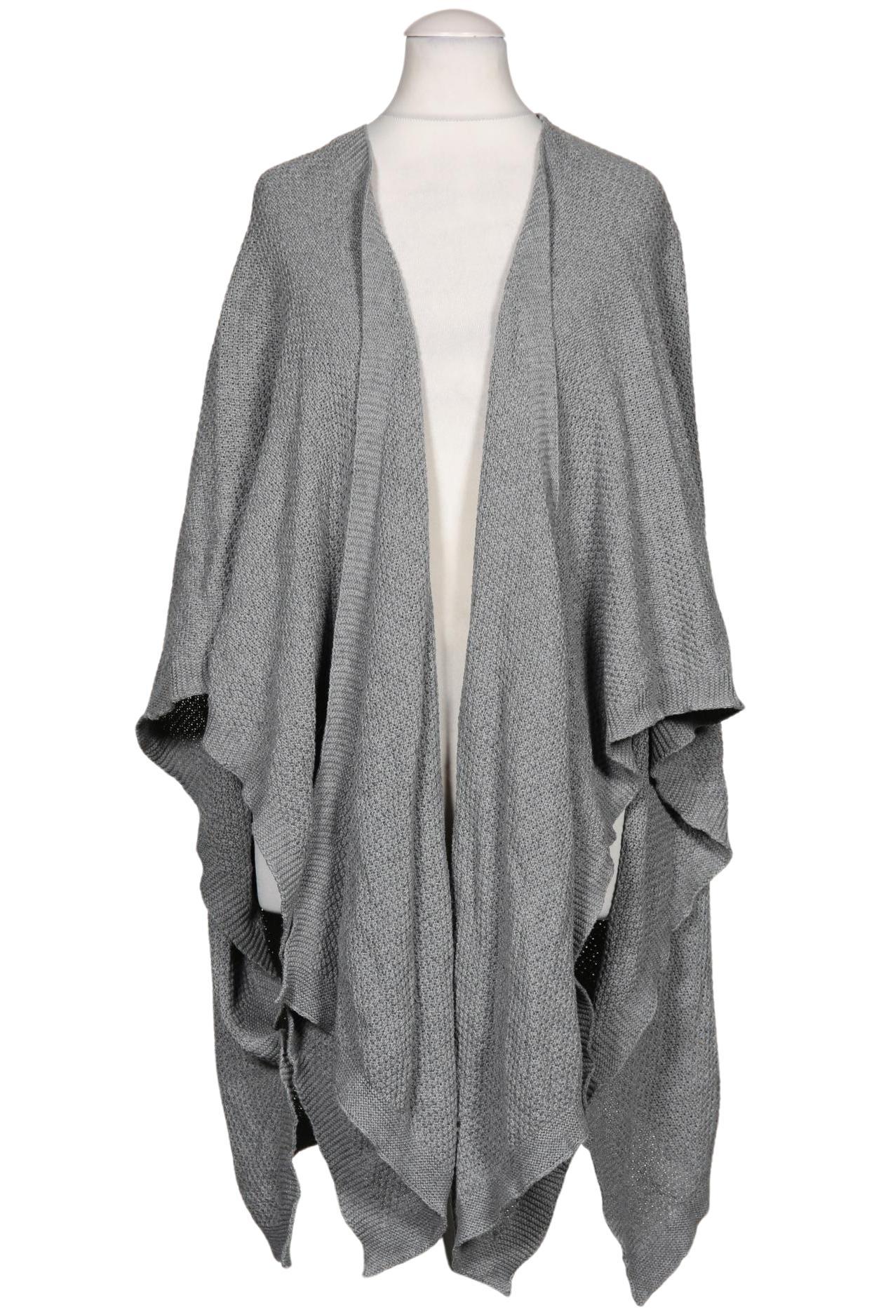 

Oui Damen Strickjacke, grau, Gr. 36
