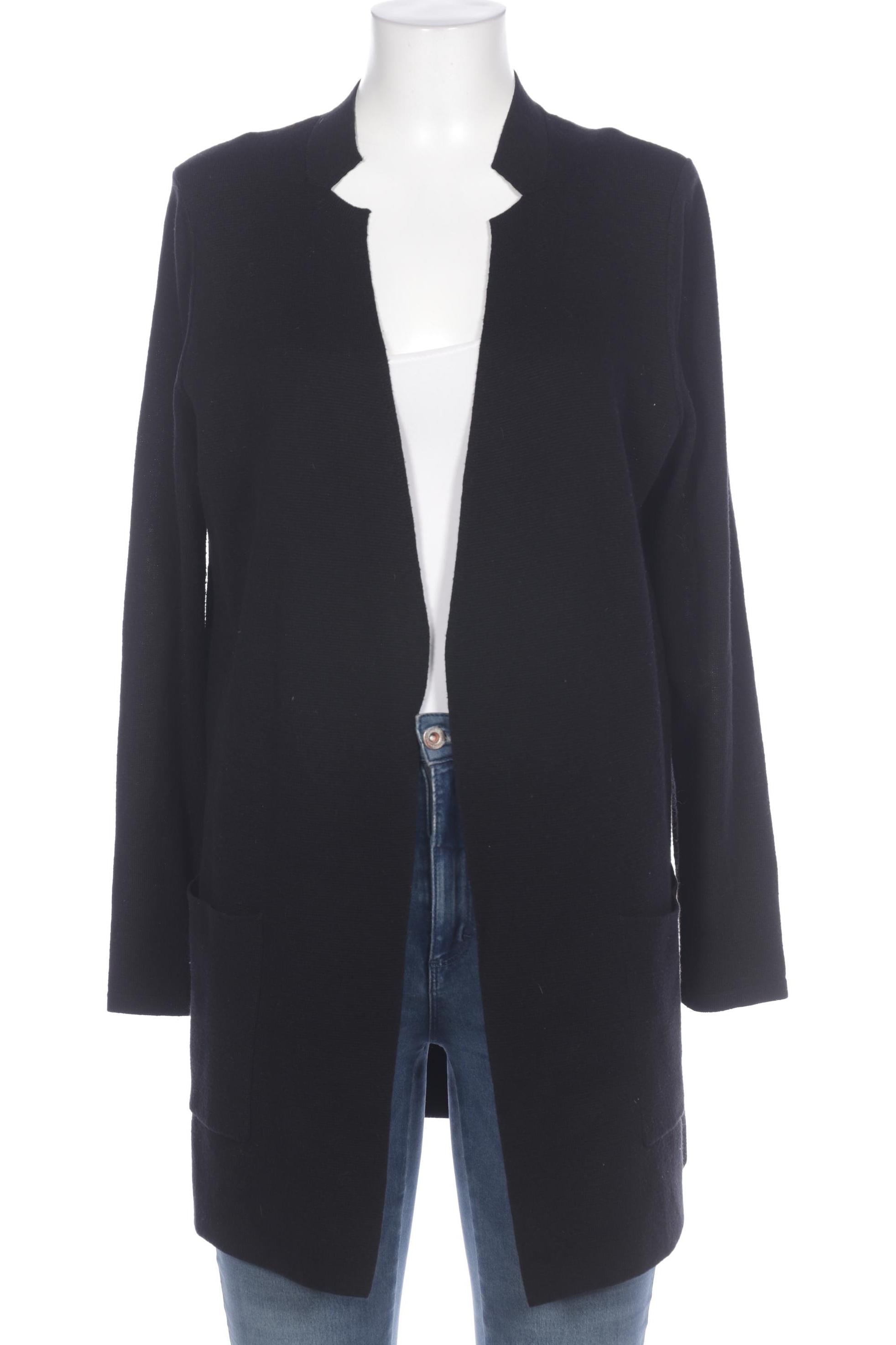 

Oui Damen Strickjacke, schwarz, Gr. 40
