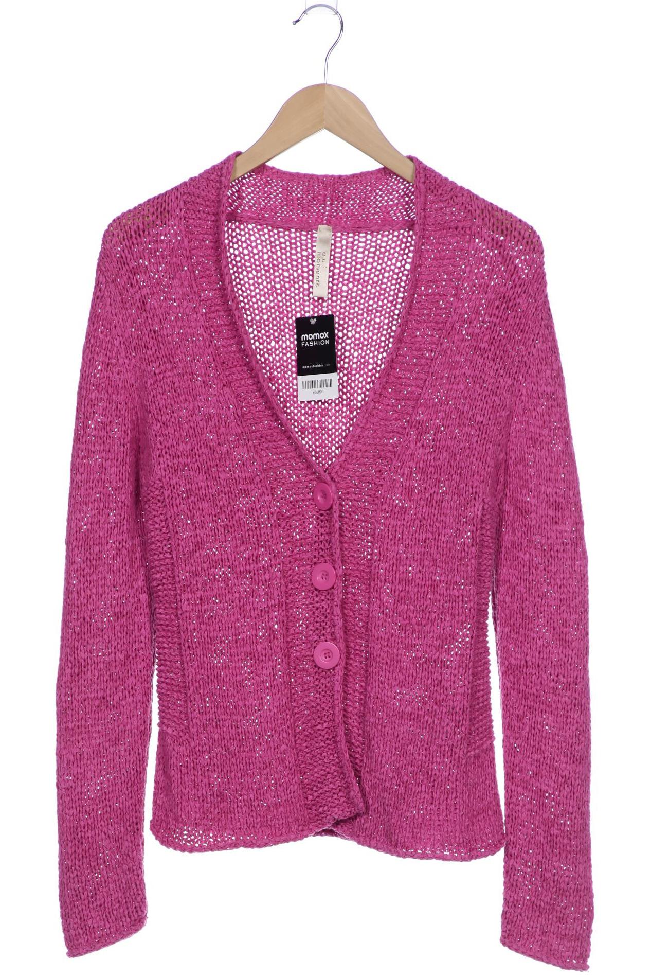 

Oui Damen Strickjacke, pink, Gr. 40