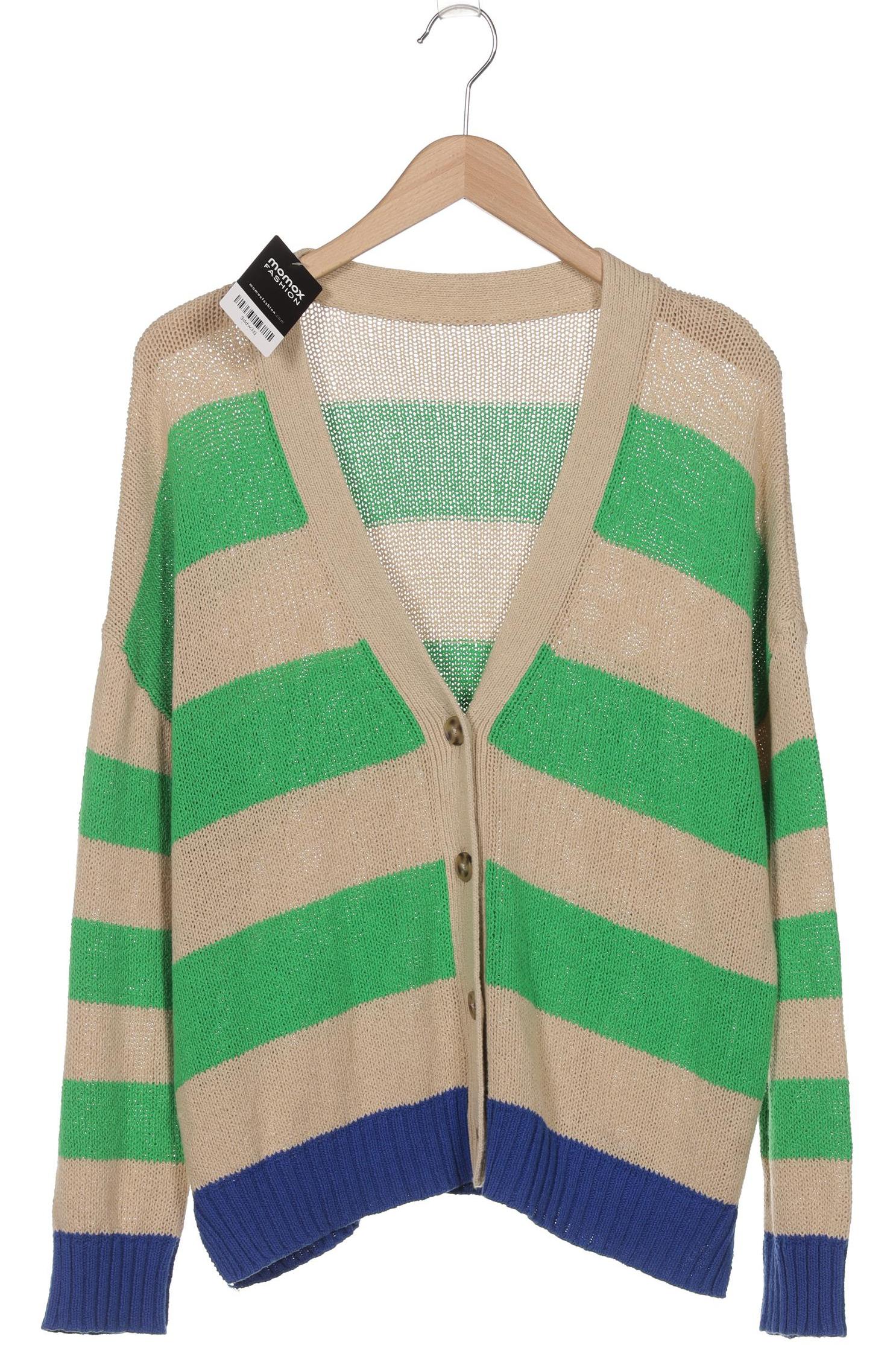

Oui Damen Strickjacke, beige, Gr. 42