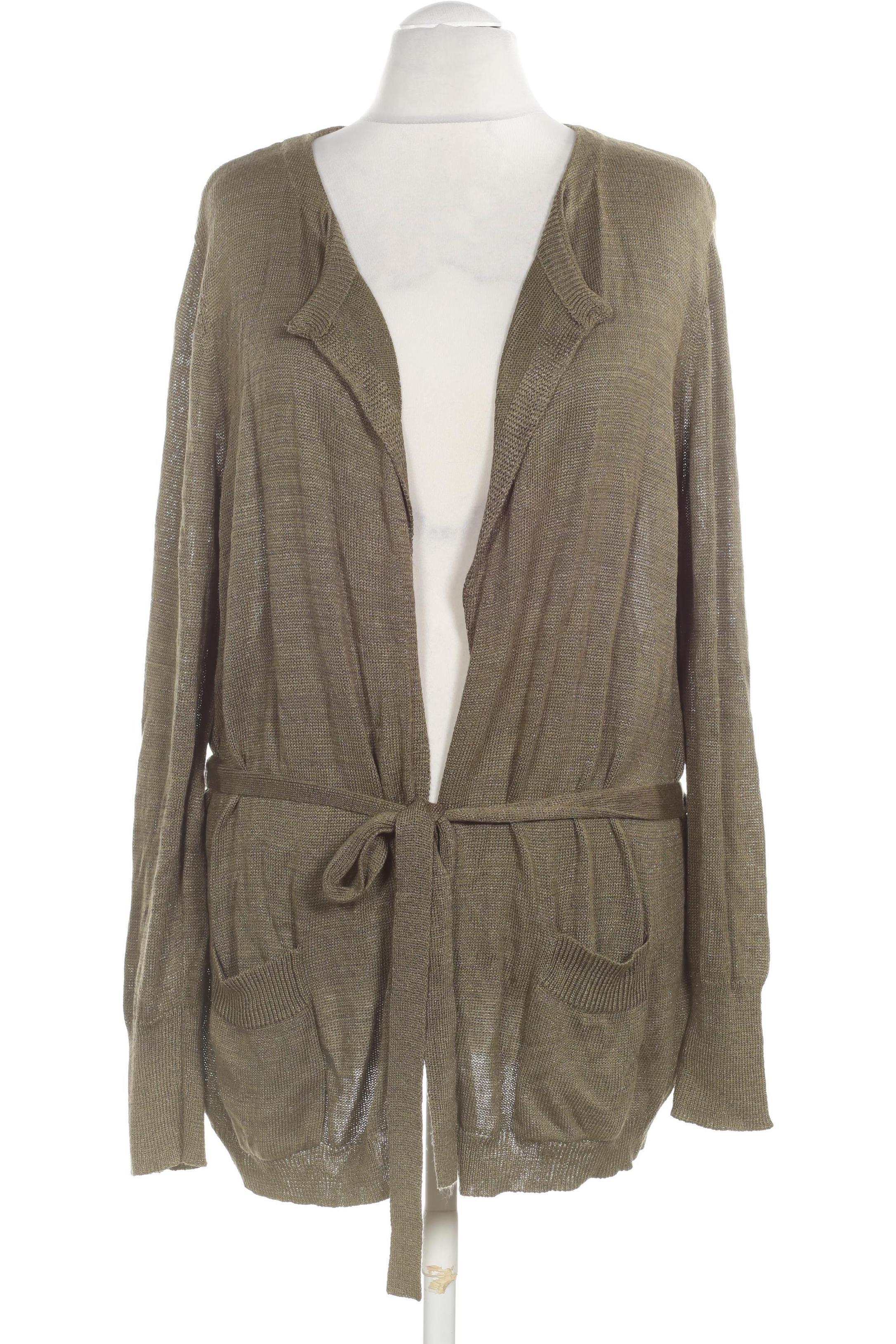 

Oui Damen Strickjacke, grün, Gr. 44