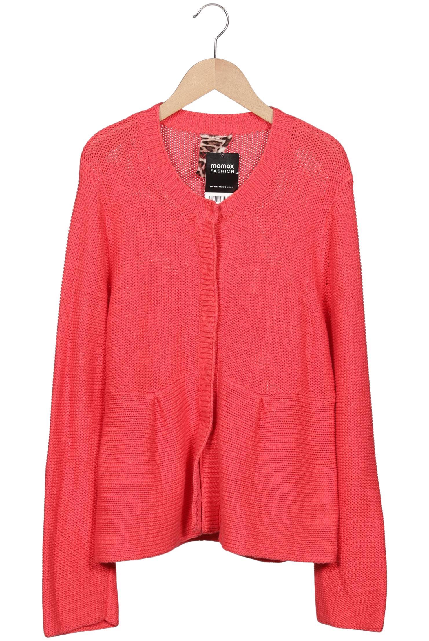 

Oui Damen Strickjacke, pink, Gr. 42