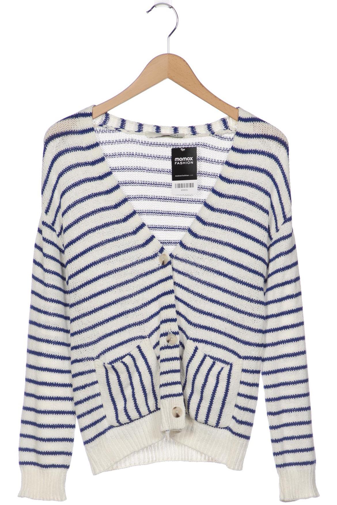

Oui Damen Strickjacke, weiß