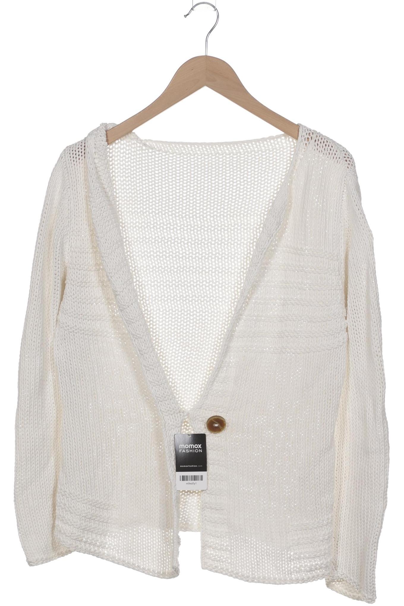 

Oui Damen Strickjacke, cremeweiß, Gr. 38