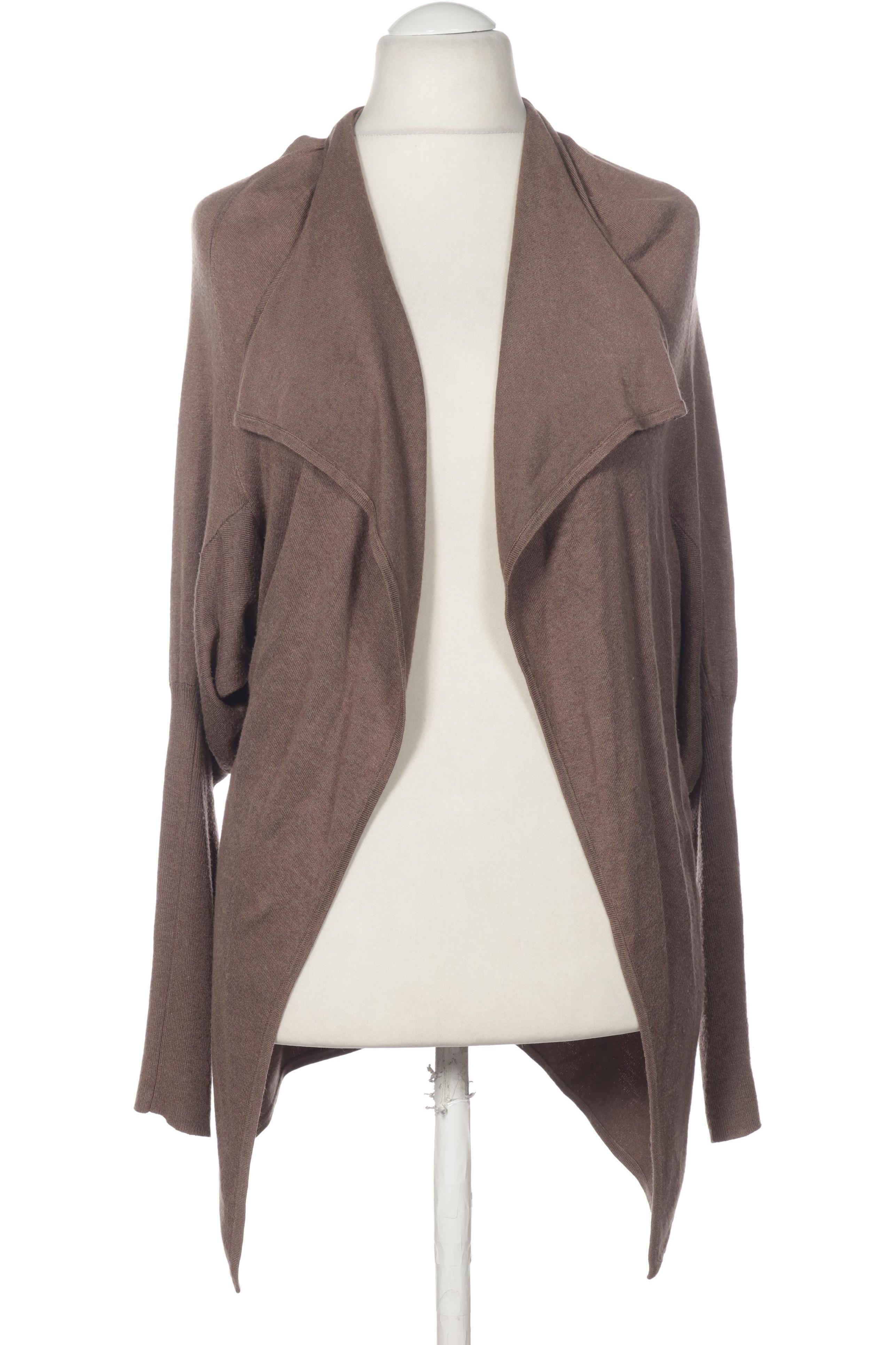 

Oui Damen Strickjacke, braun, Gr. 38