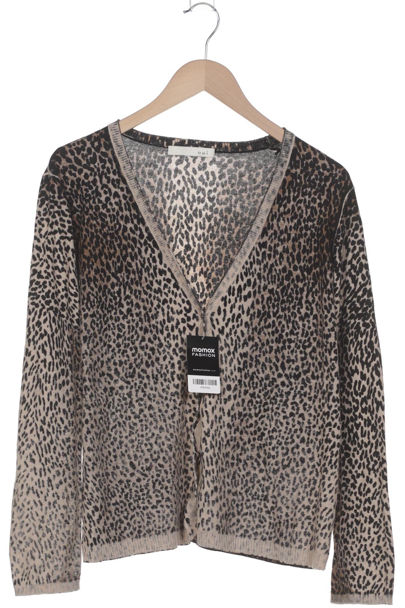 

Oui Damen Strickjacke, mehrfarbig, Gr. 38
