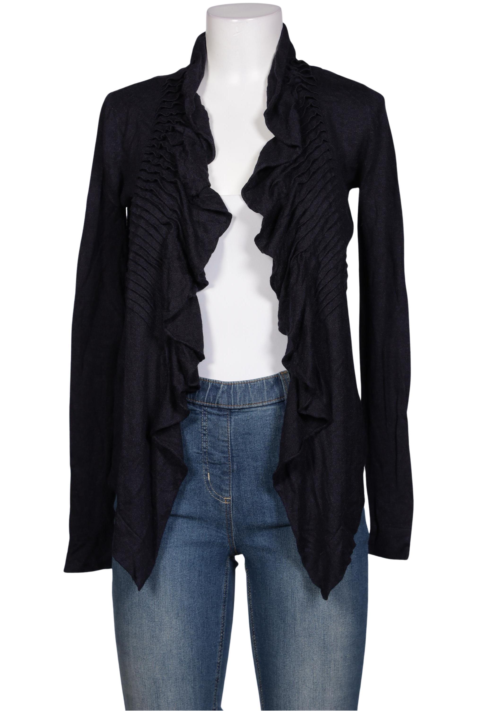 

Oui Damen Strickjacke, marineblau, Gr. 36