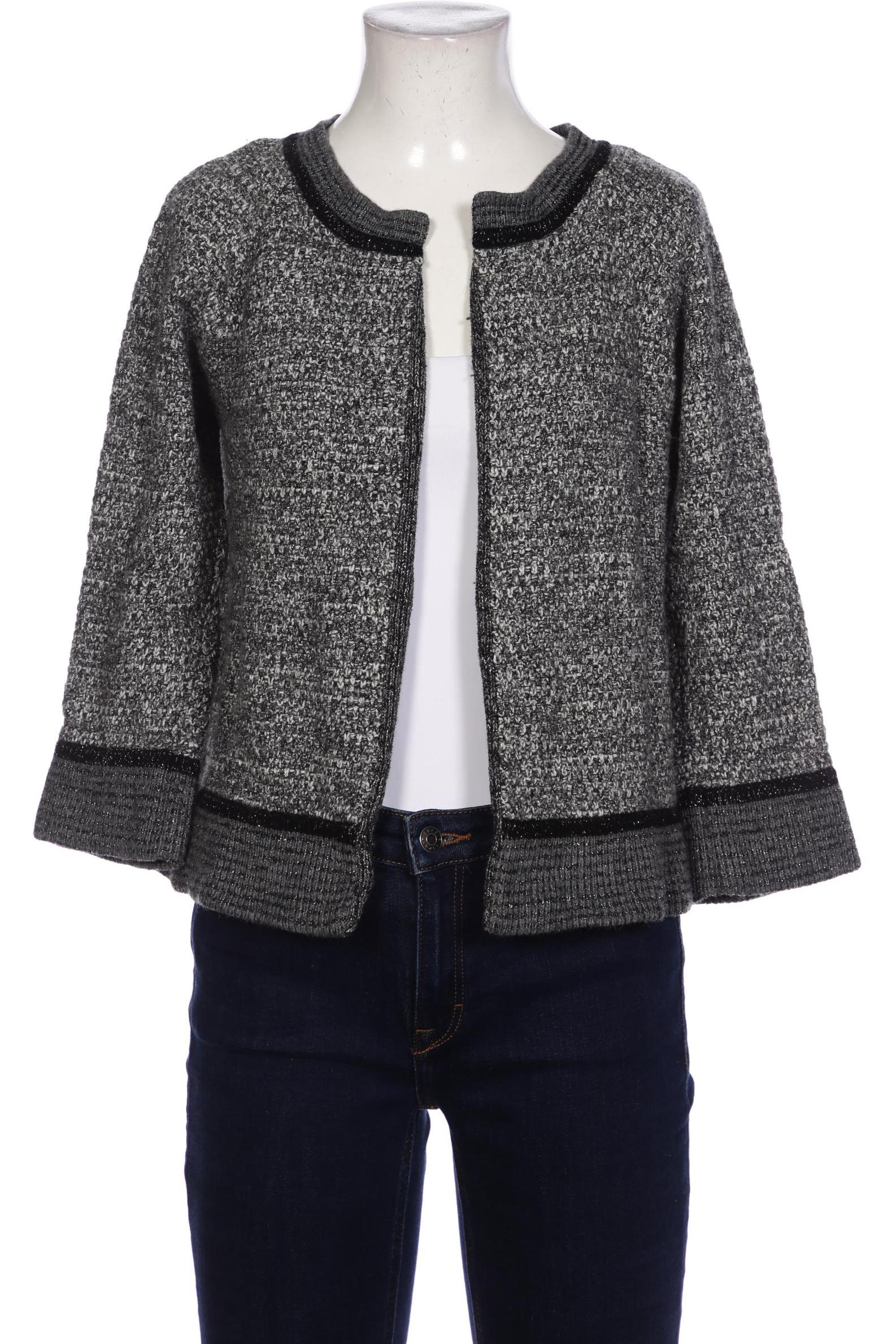 

Oui Damen Strickjacke, grau, Gr. 38