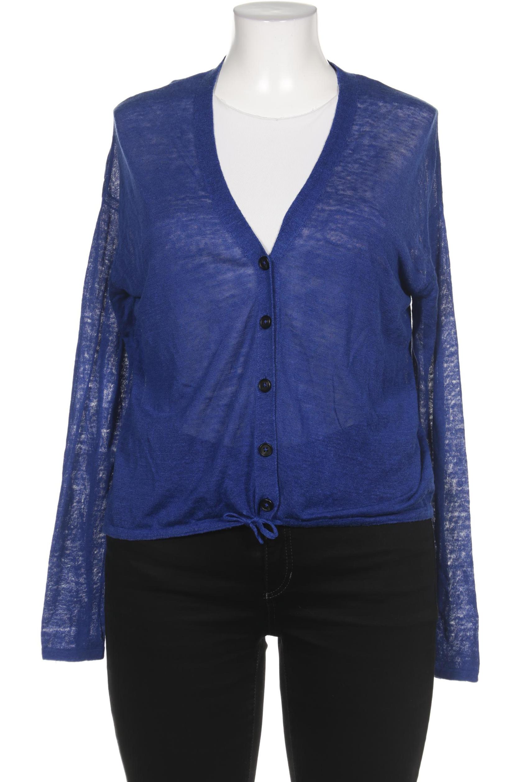 

Oui Damen Strickjacke, marineblau, Gr. 44