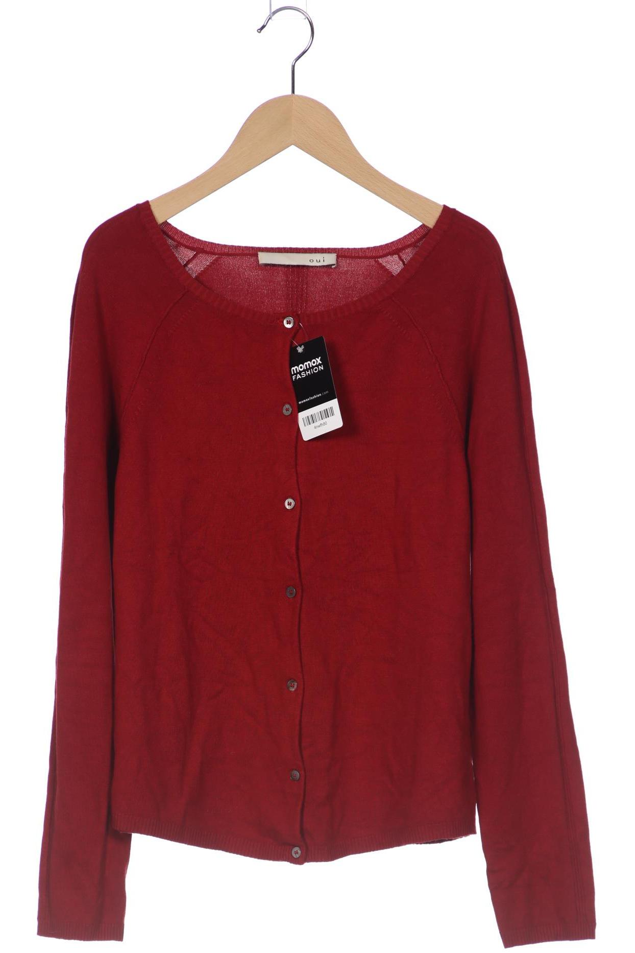 

Oui Damen Strickjacke, bordeaux