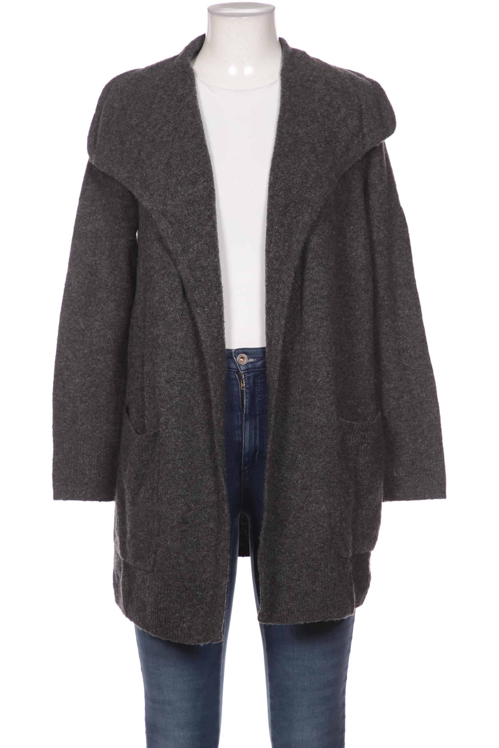 

Oui Damen Strickjacke, grau, Gr. 34