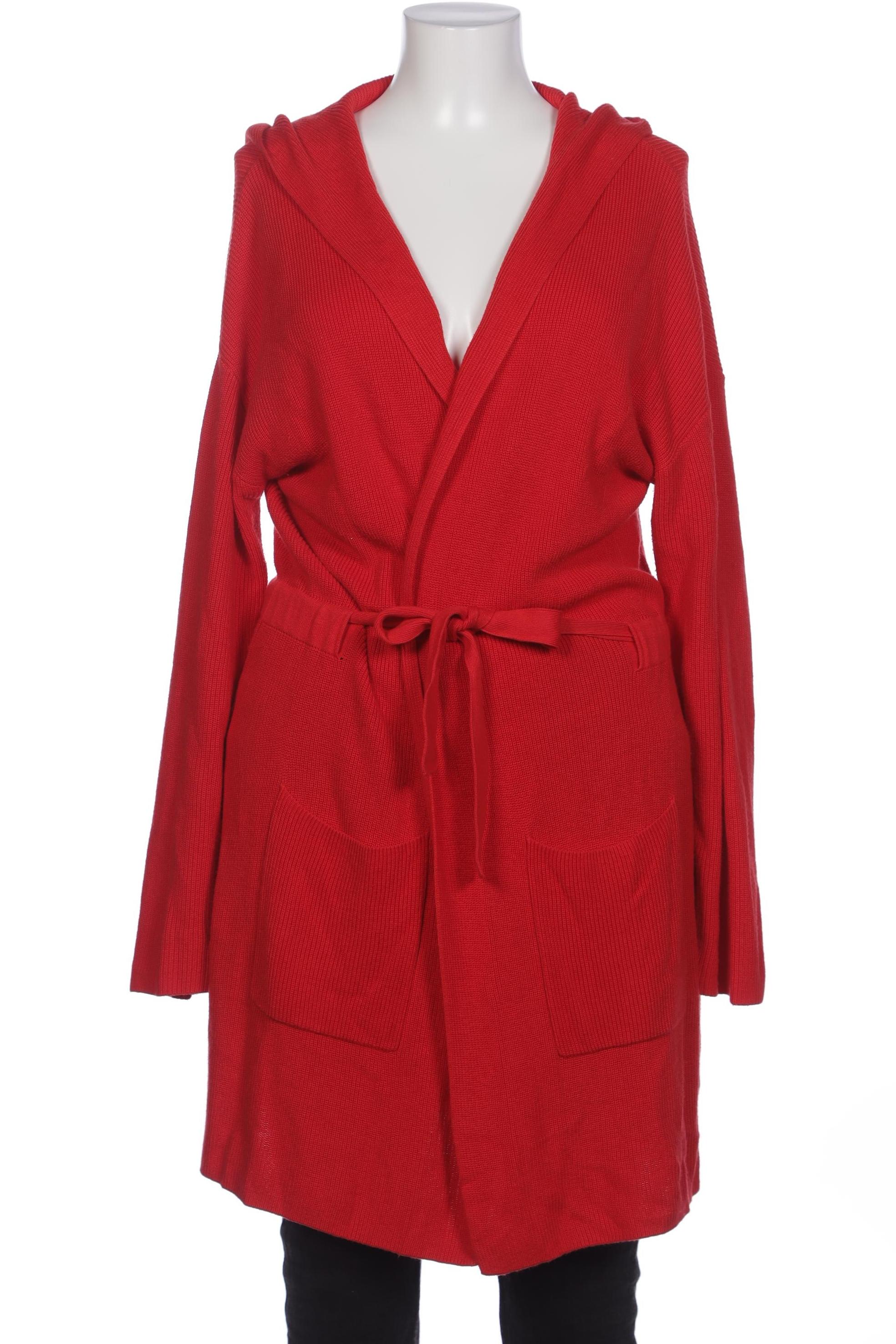 

Oui Damen Strickjacke, rot, Gr. 42