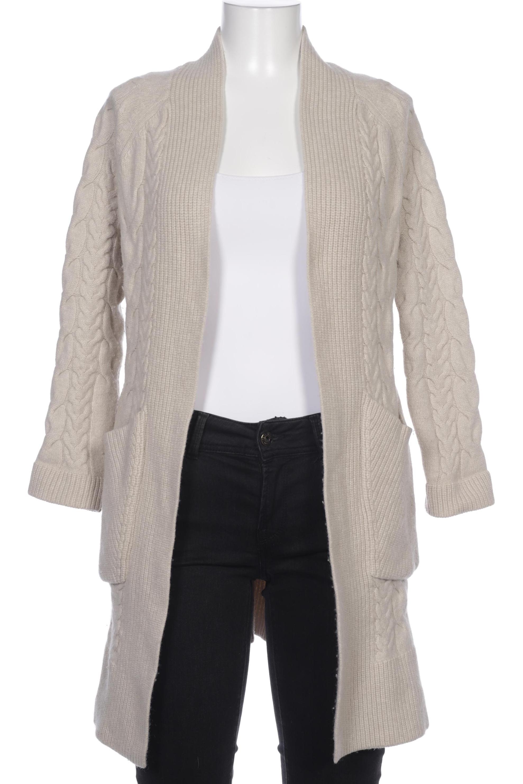 

Oui Damen Strickjacke, cremeweiß