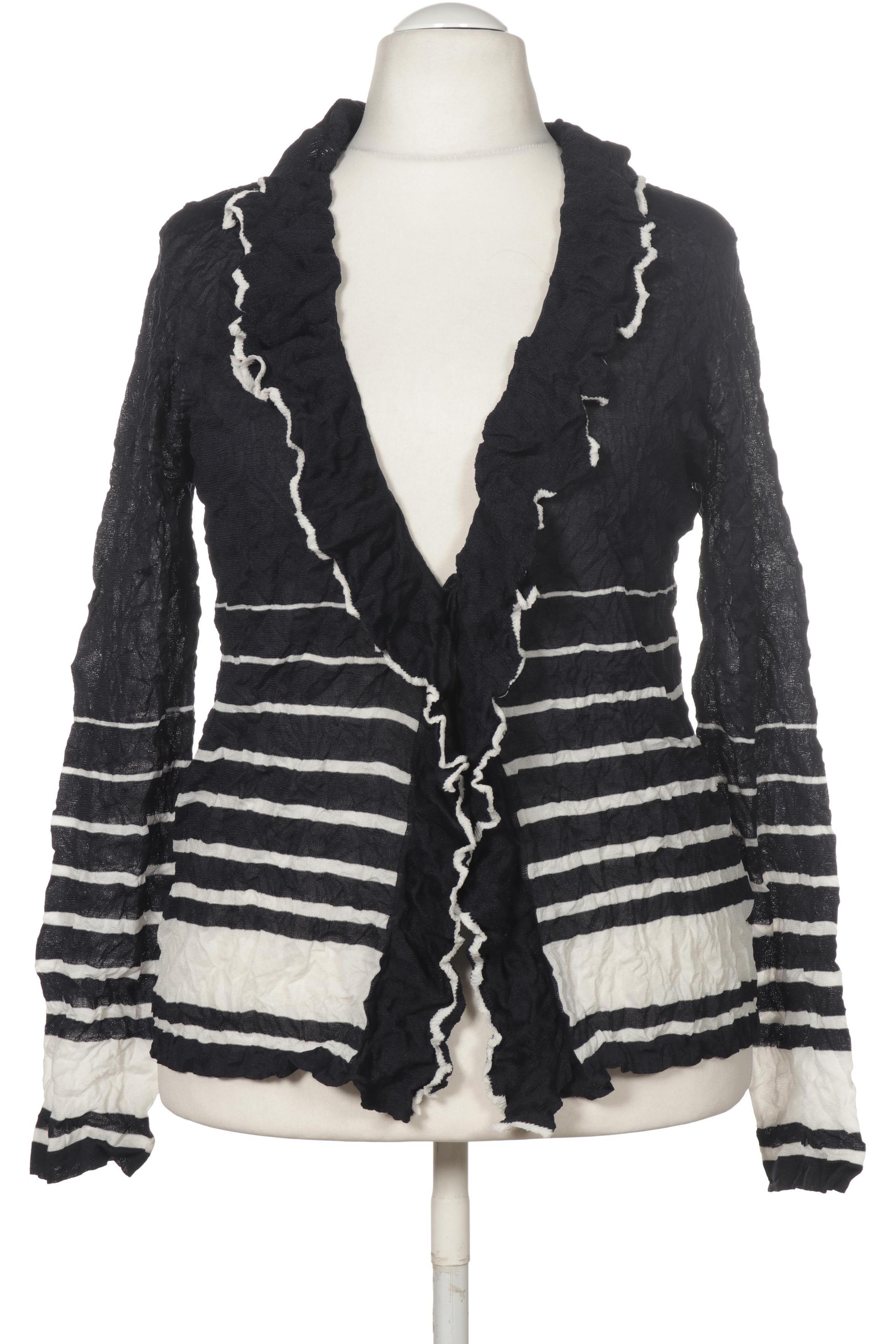 

Oui Damen Strickjacke, blau, Gr. 40