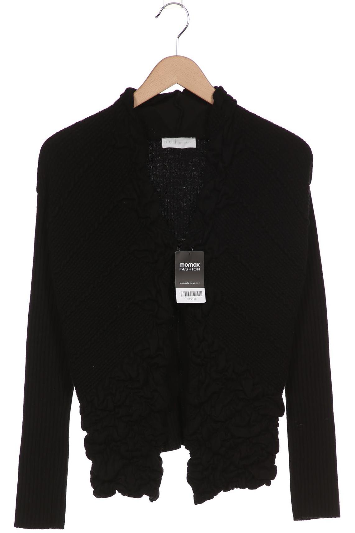 

Oui Damen Strickjacke, schwarz