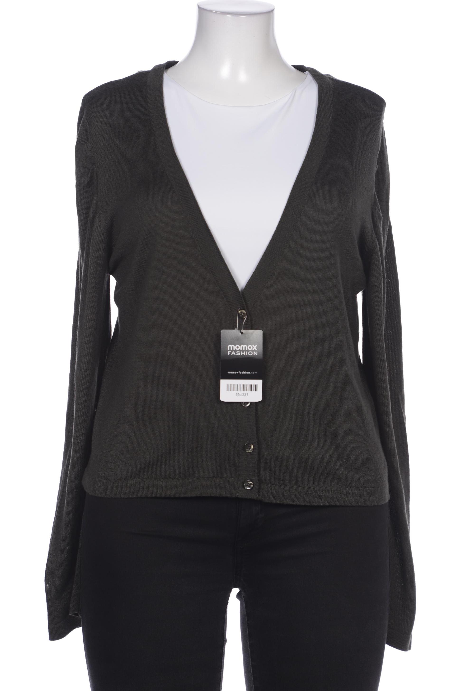 

Oui Damen Strickjacke, grün, Gr. 44