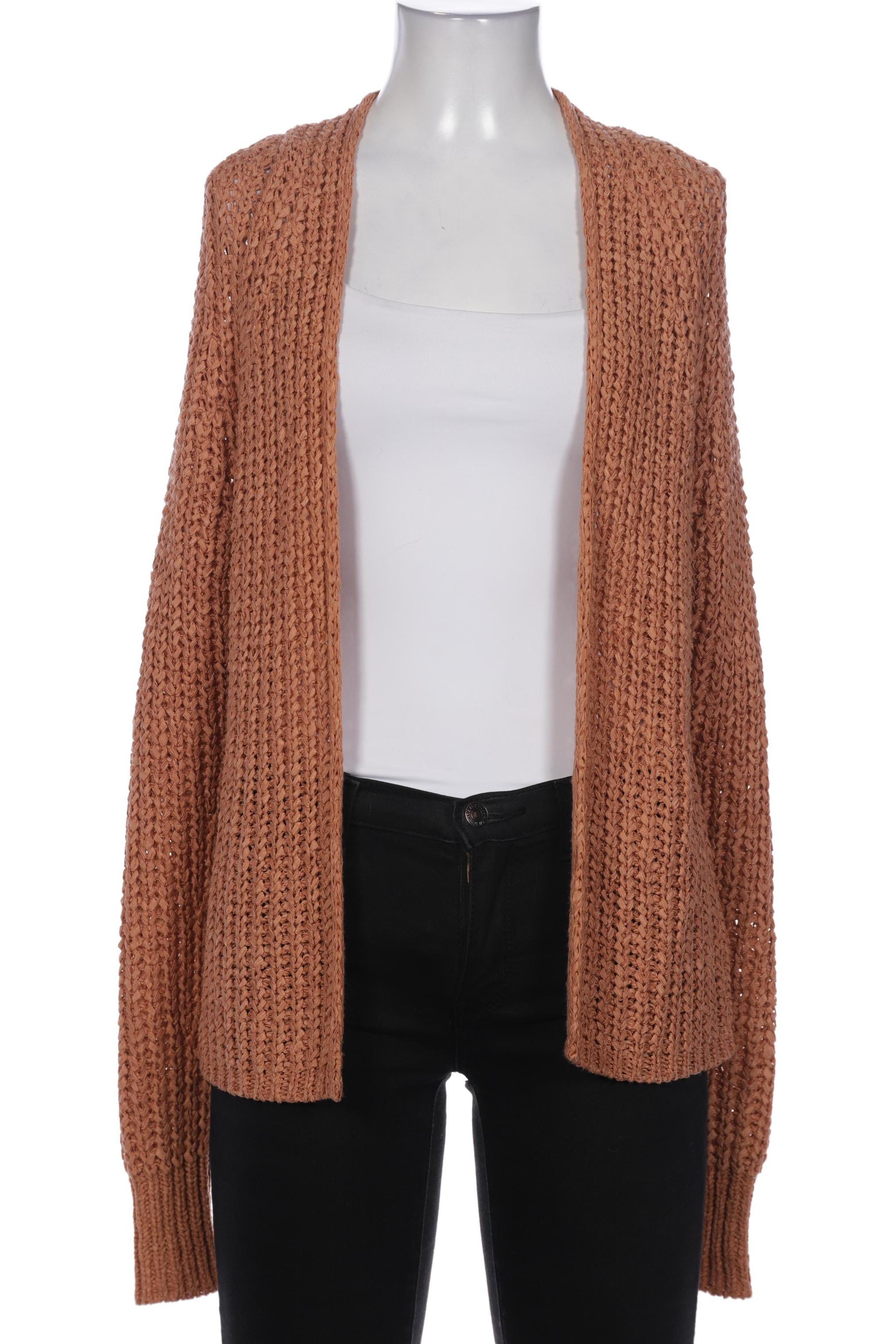 

Oui Damen Strickjacke, orange, Gr. 36