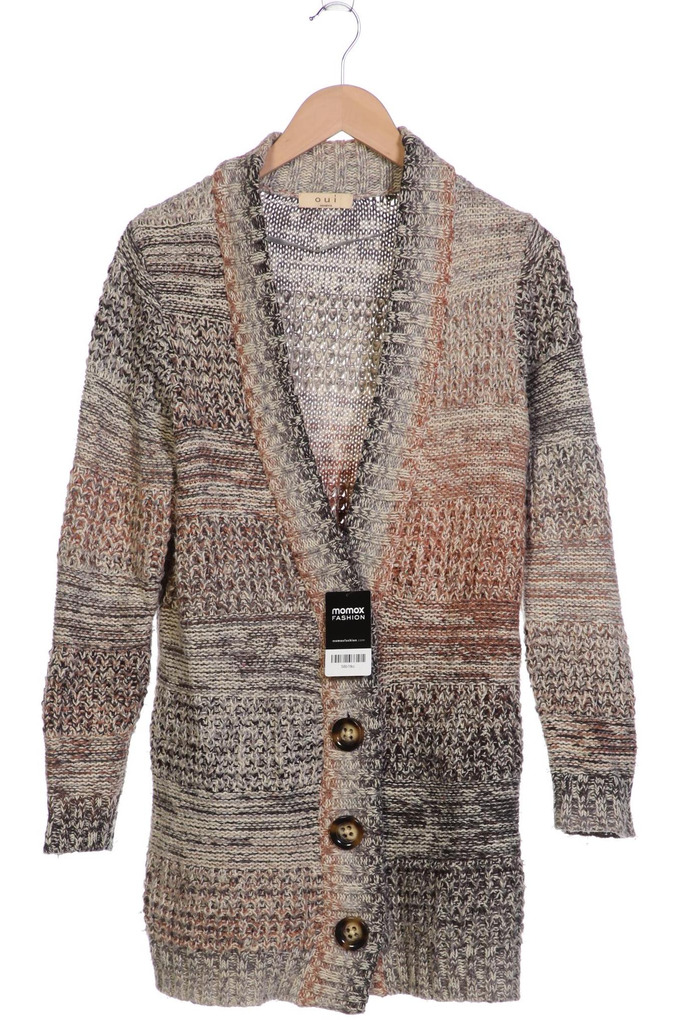 

Oui Damen Strickjacke, beige