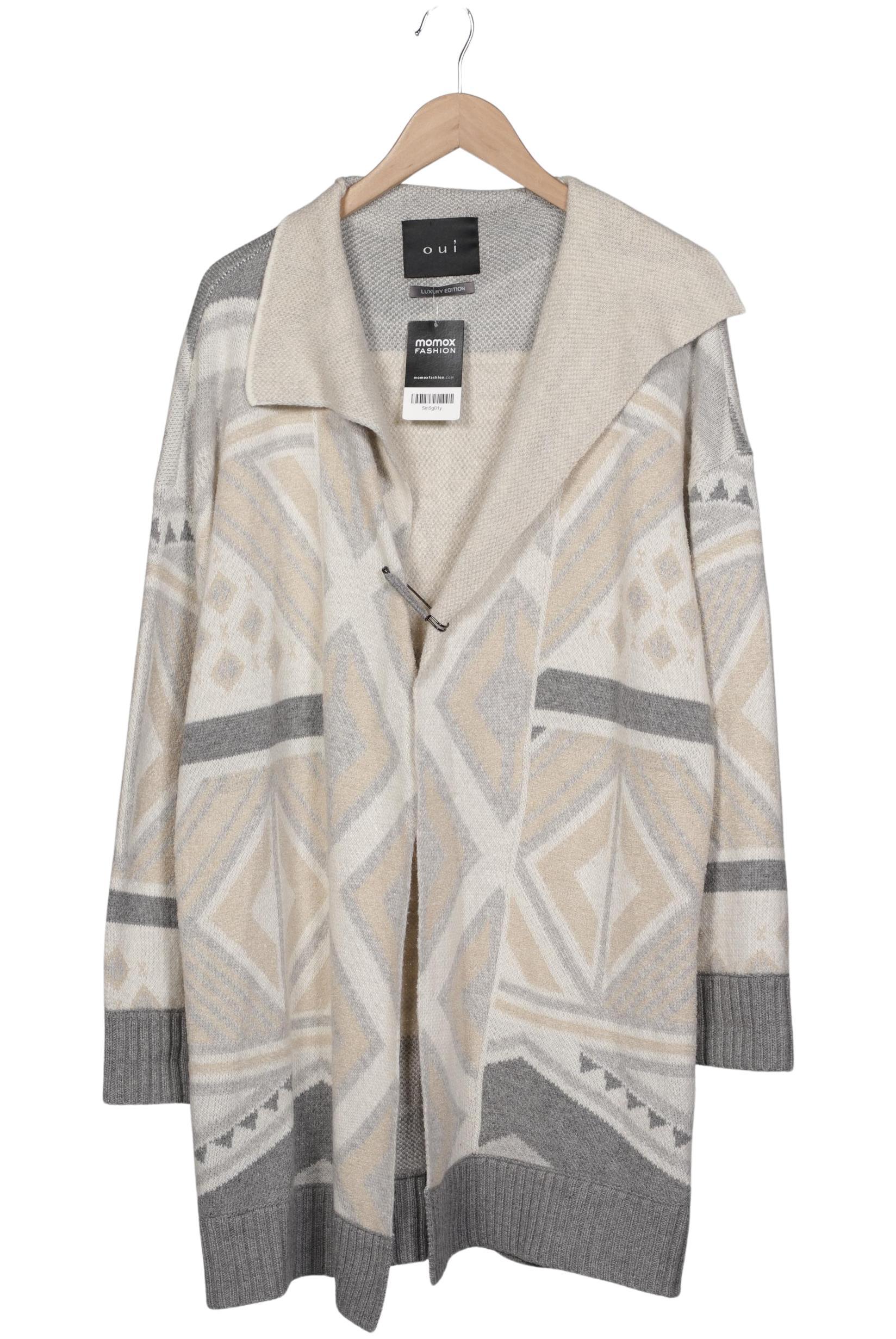 

Oui Damen Strickjacke, mehrfarbig, Gr. 44