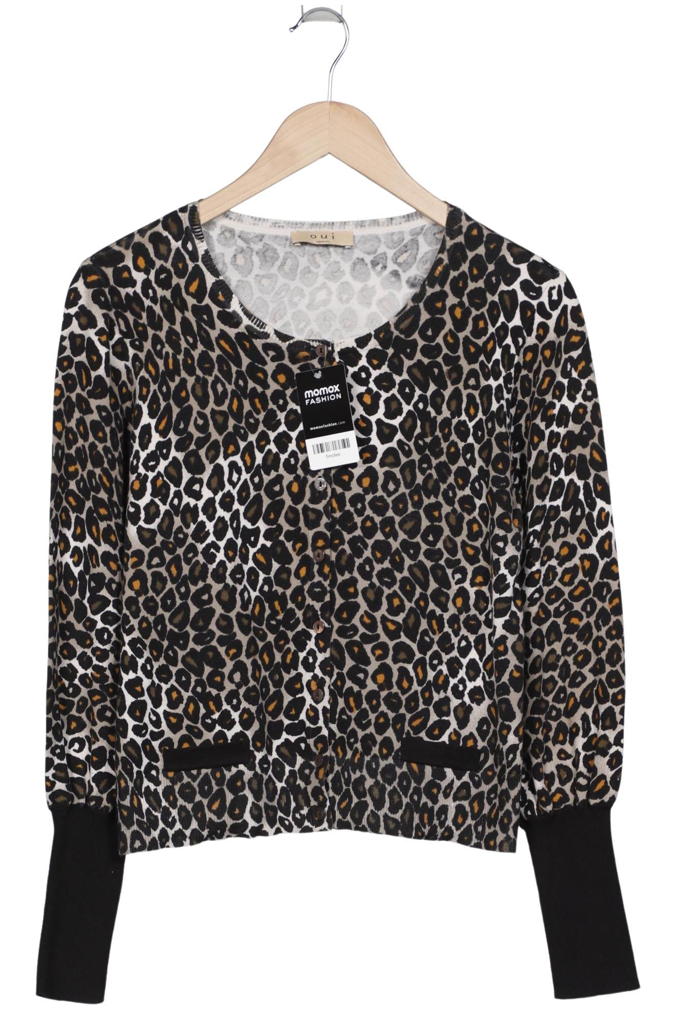 

Oui Damen Strickjacke, mehrfarbig, Gr. 40