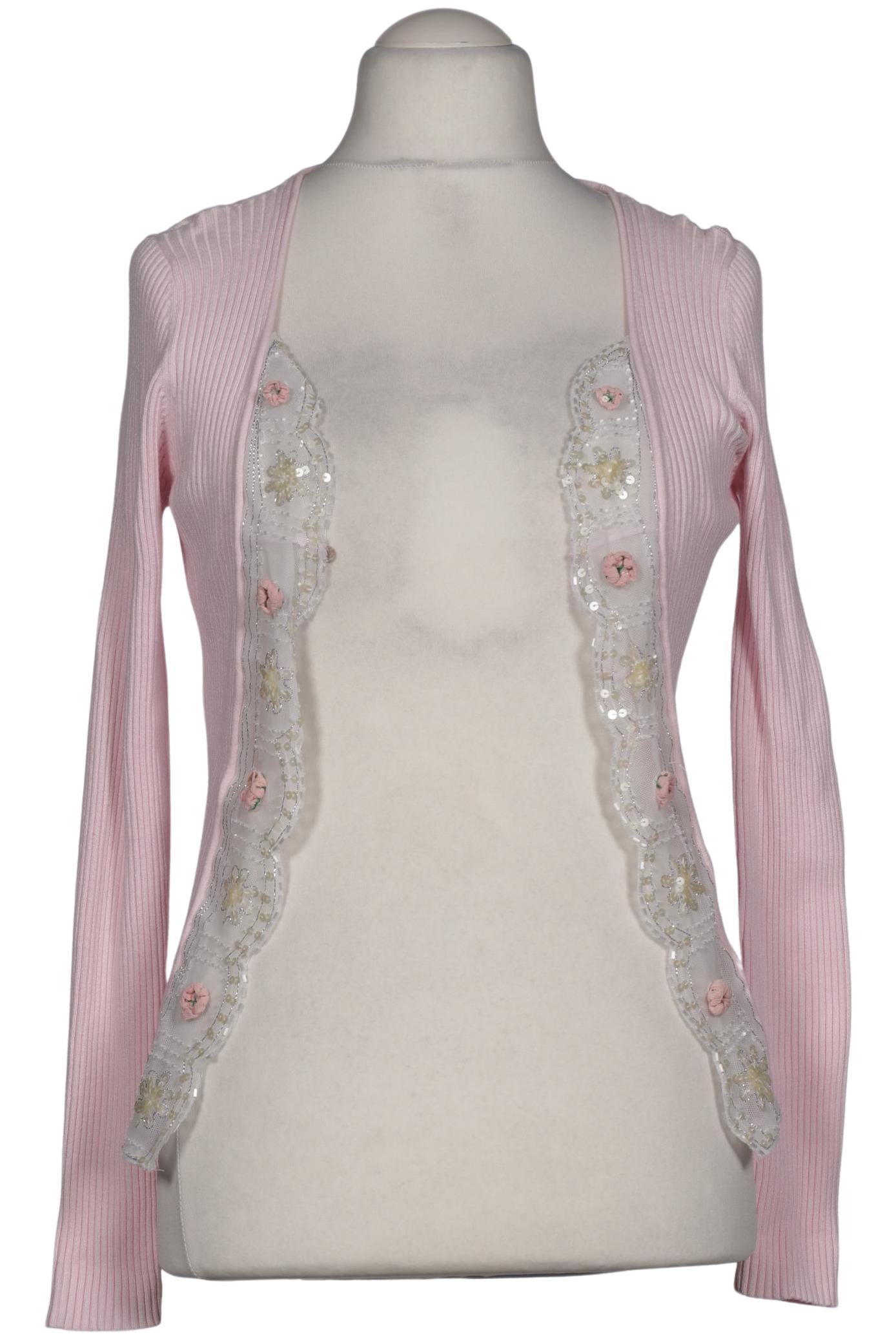 

Oui Damen Strickjacke, pink, Gr. 42