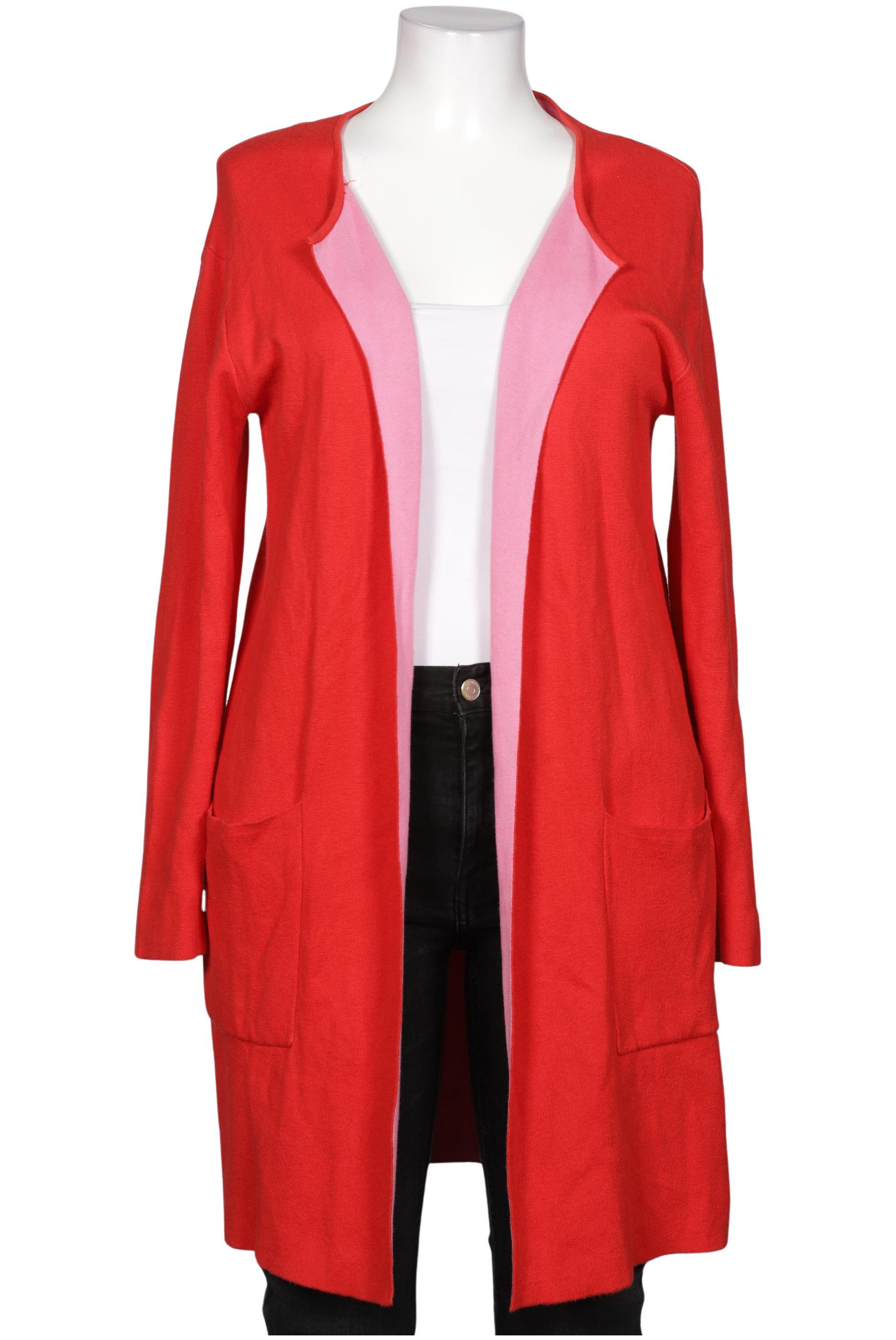 

Oui Damen Strickjacke, rot, Gr. 42