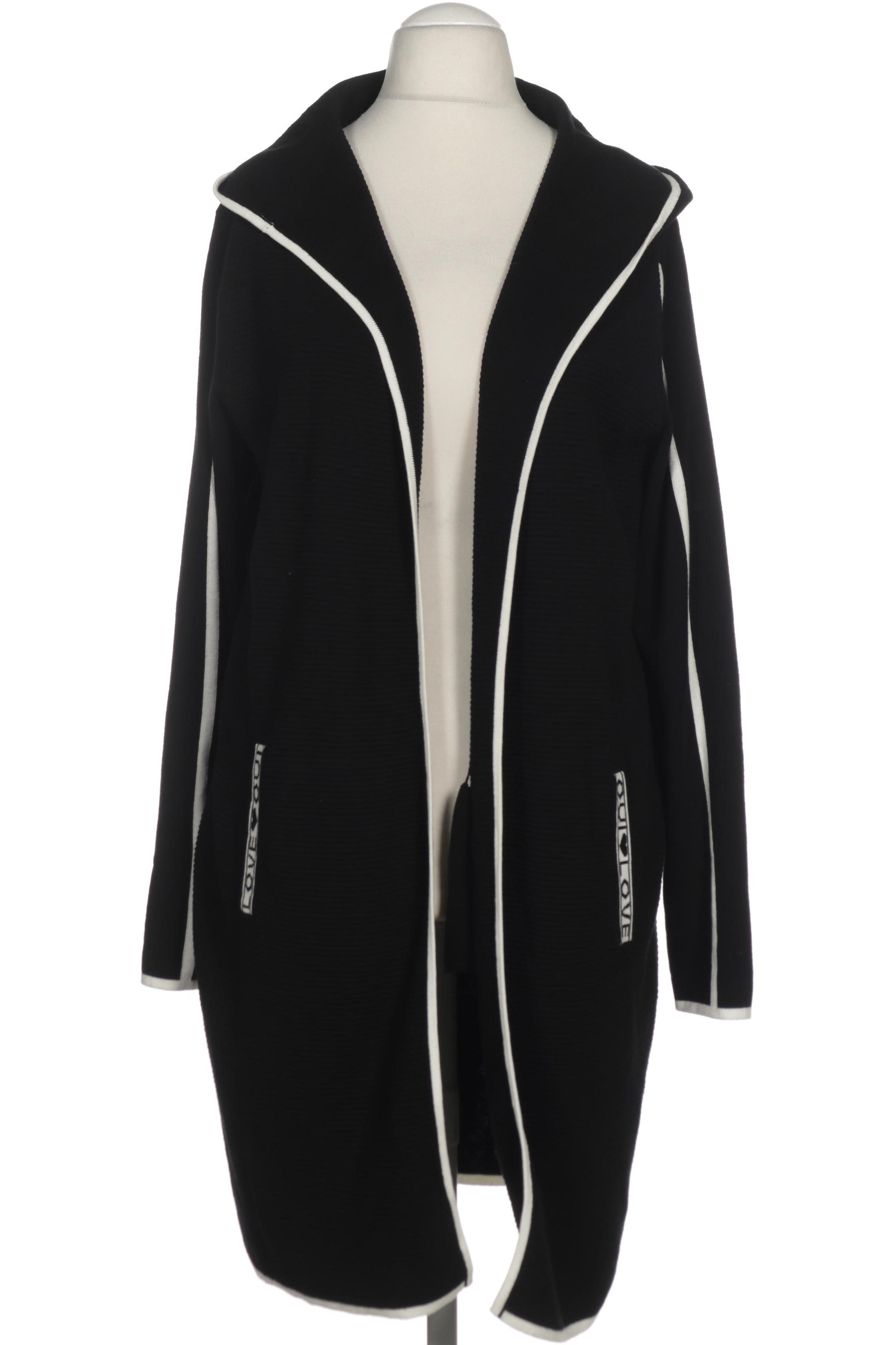 

Oui Damen Strickjacke, schwarz, Gr. 38