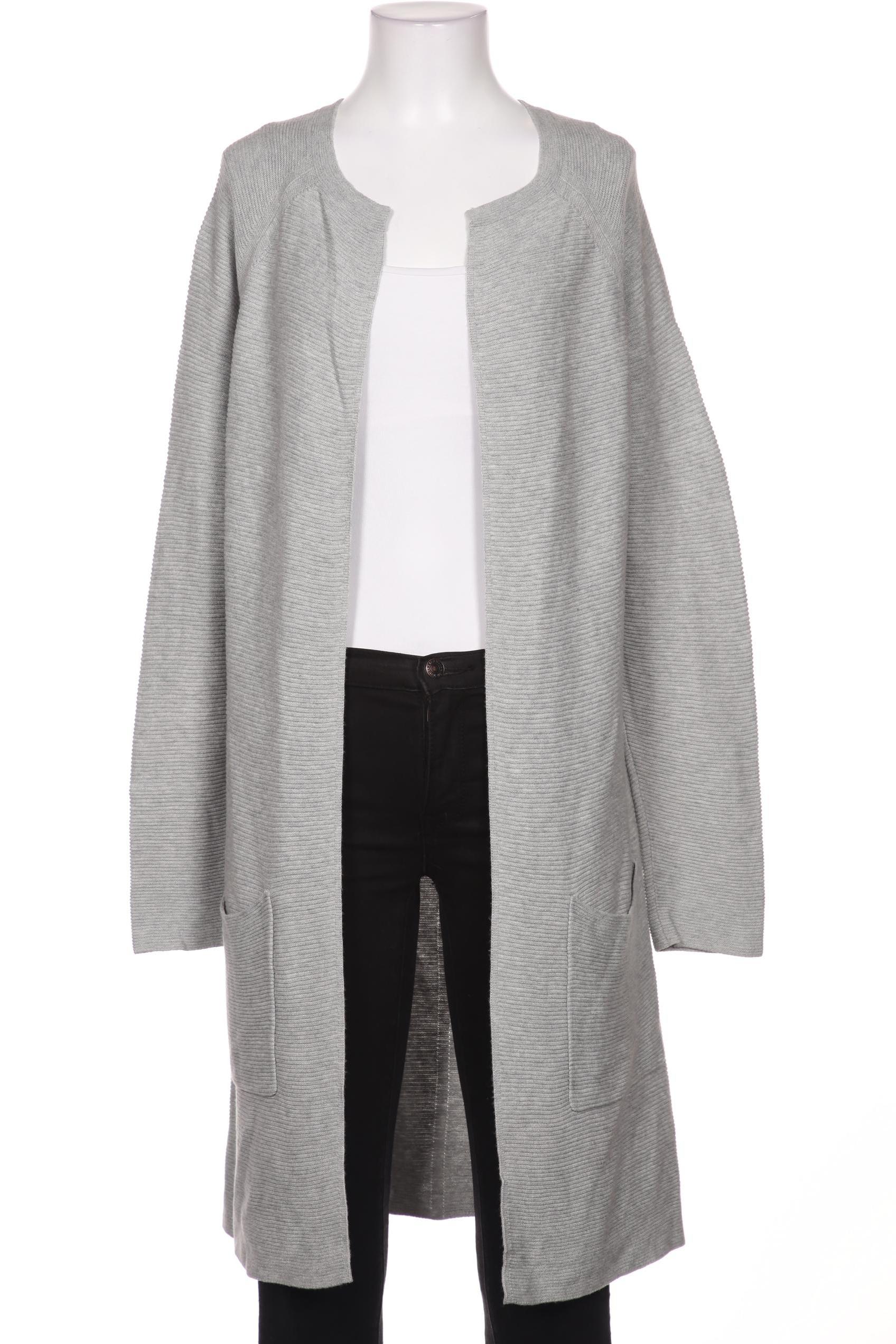 

Oui Damen Strickjacke, grau, Gr. 36