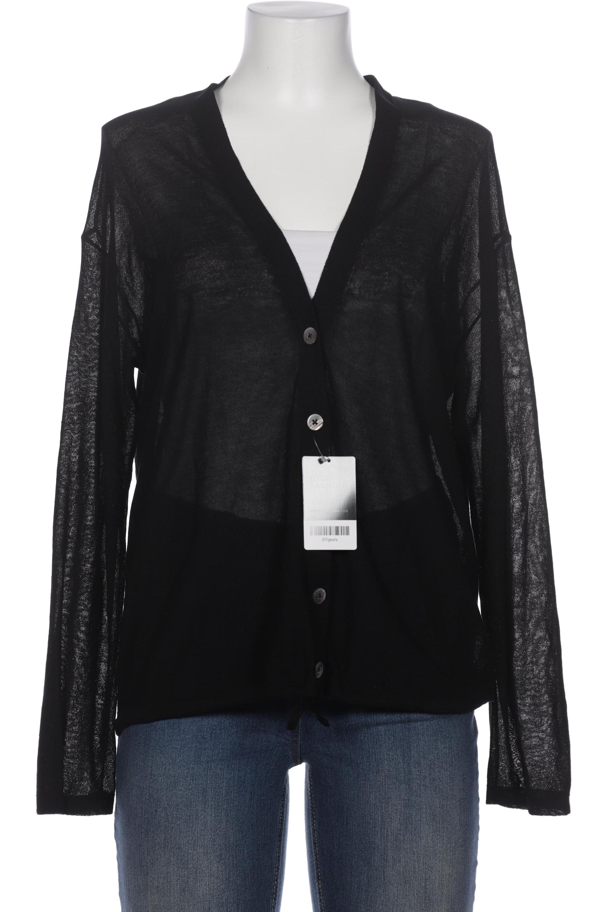 

Oui Damen Strickjacke, schwarz, Gr. 40