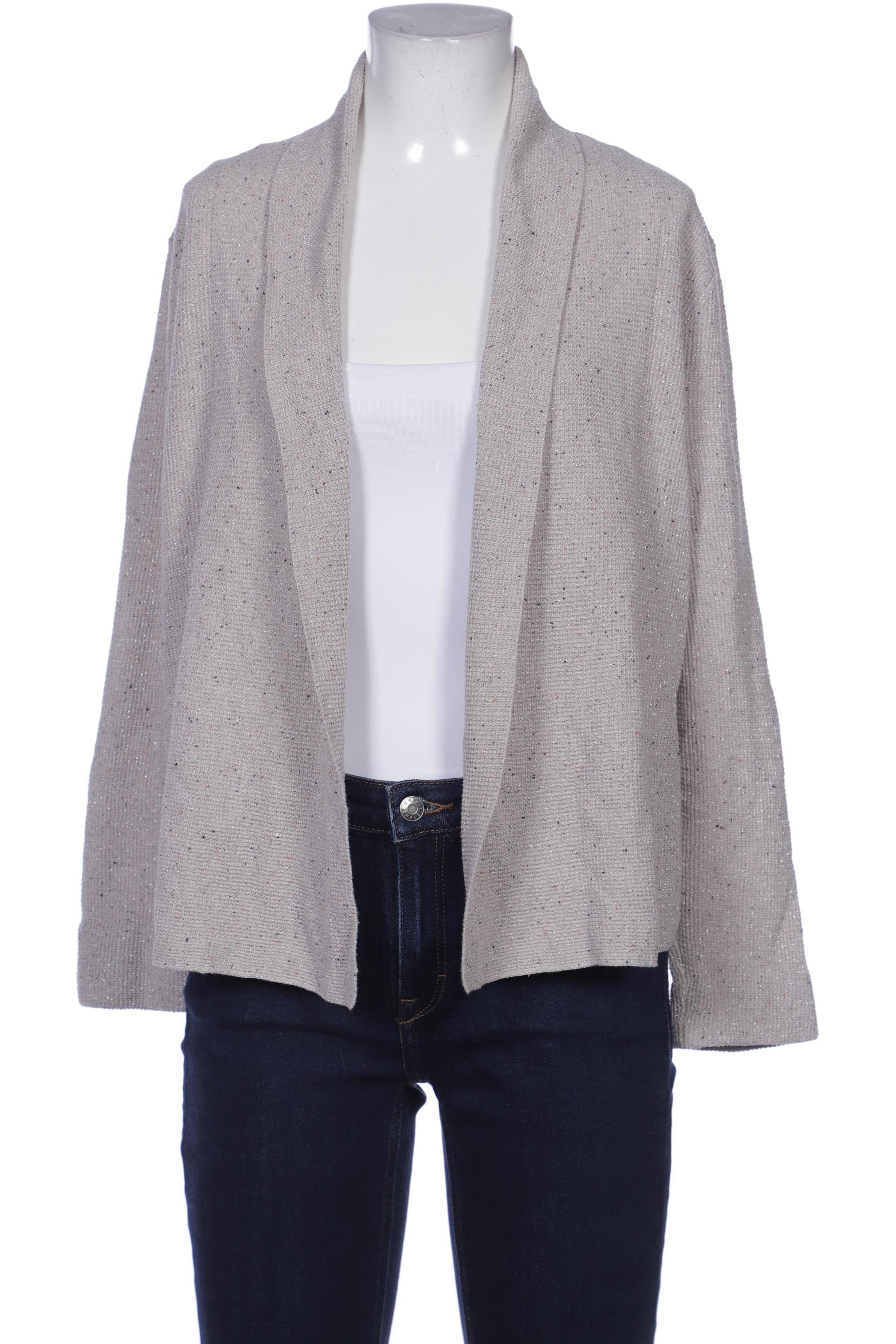 

Oui Damen Strickjacke, beige, Gr. 42