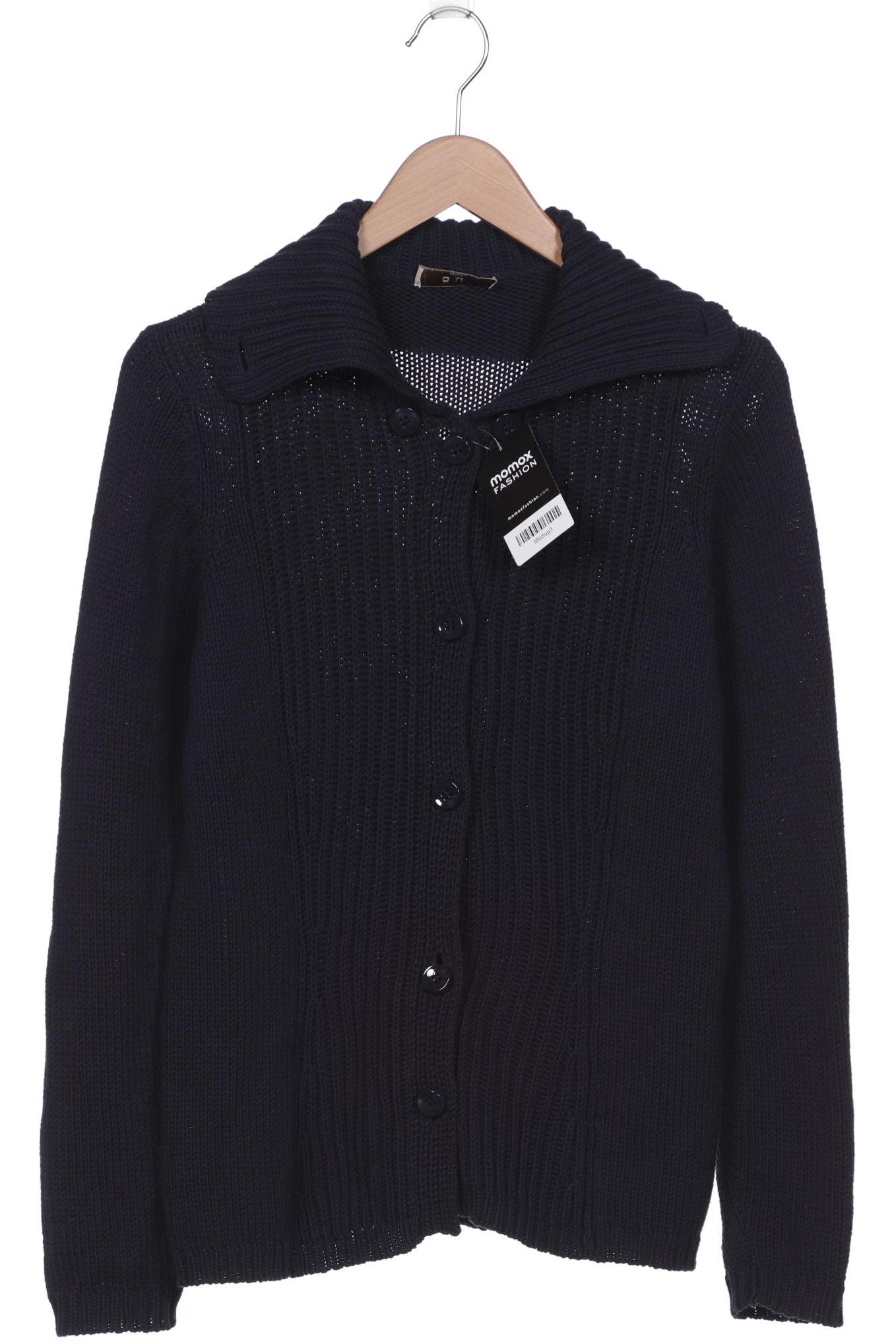 

Oui Damen Strickjacke, marineblau, Gr. 42