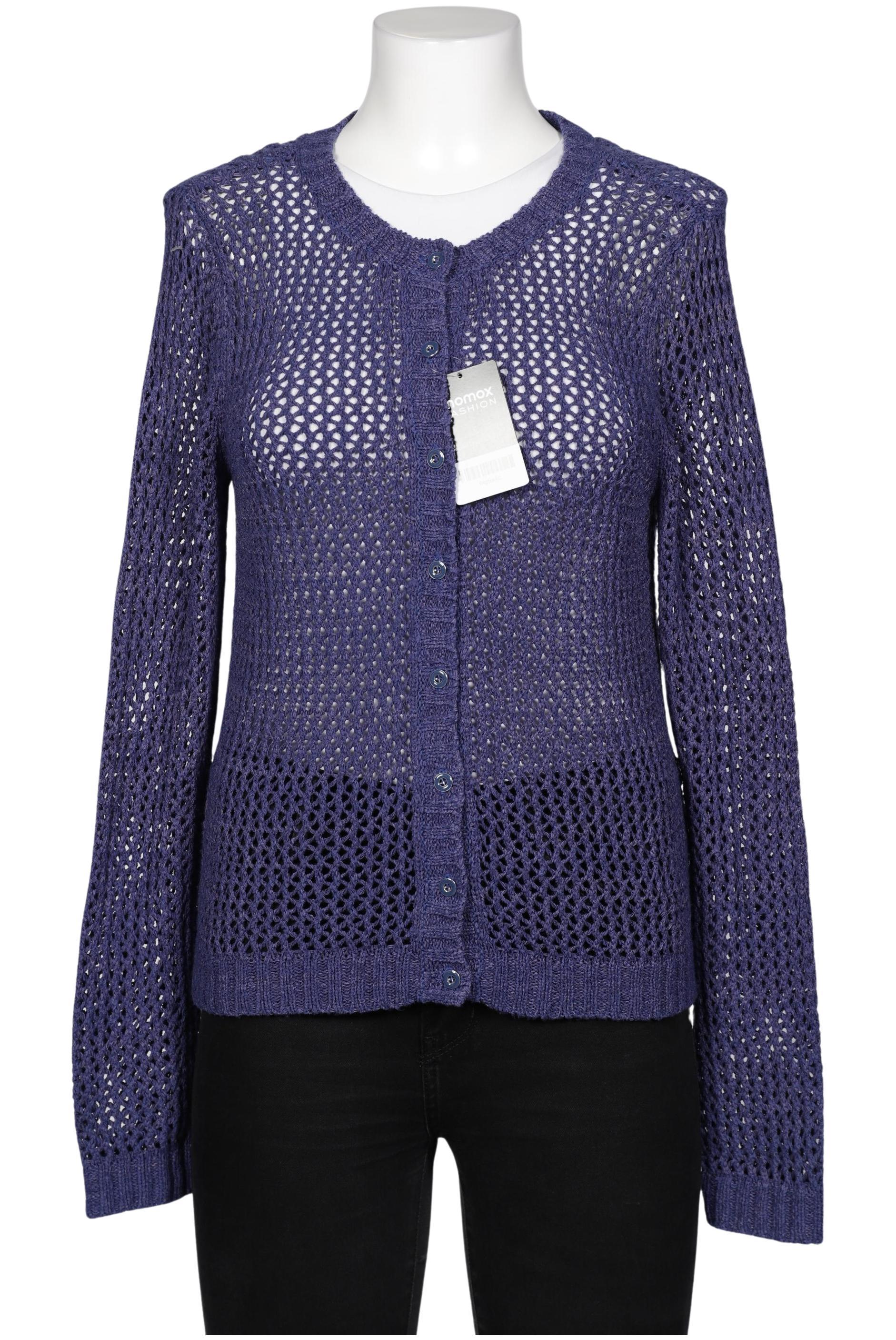 

Oui Damen Strickjacke, marineblau, Gr. 38