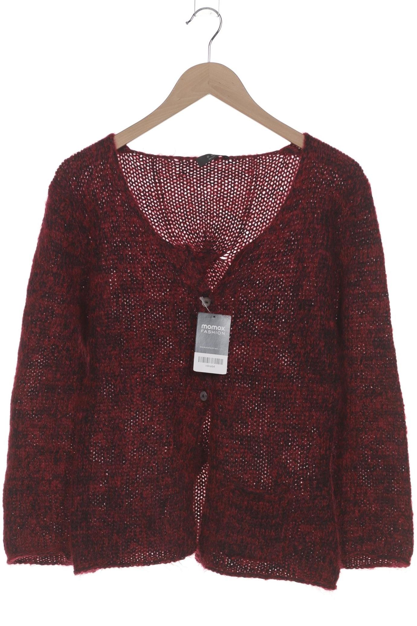 

Oui Damen Strickjacke, pink, Gr. 42