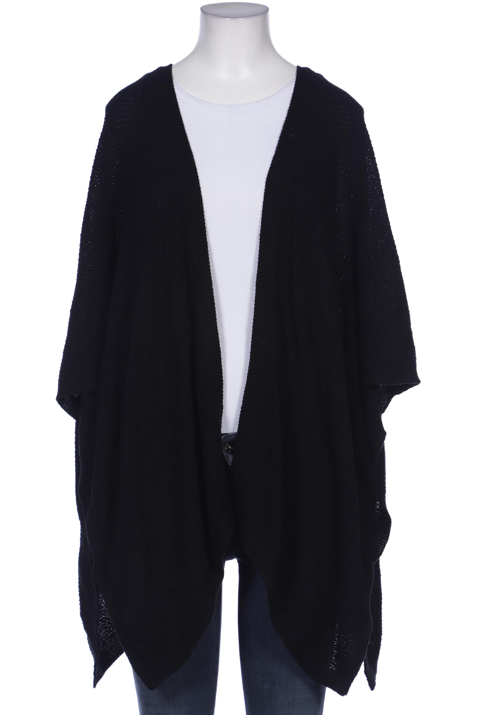 

Oui Damen Strickjacke, schwarz, Gr. uni