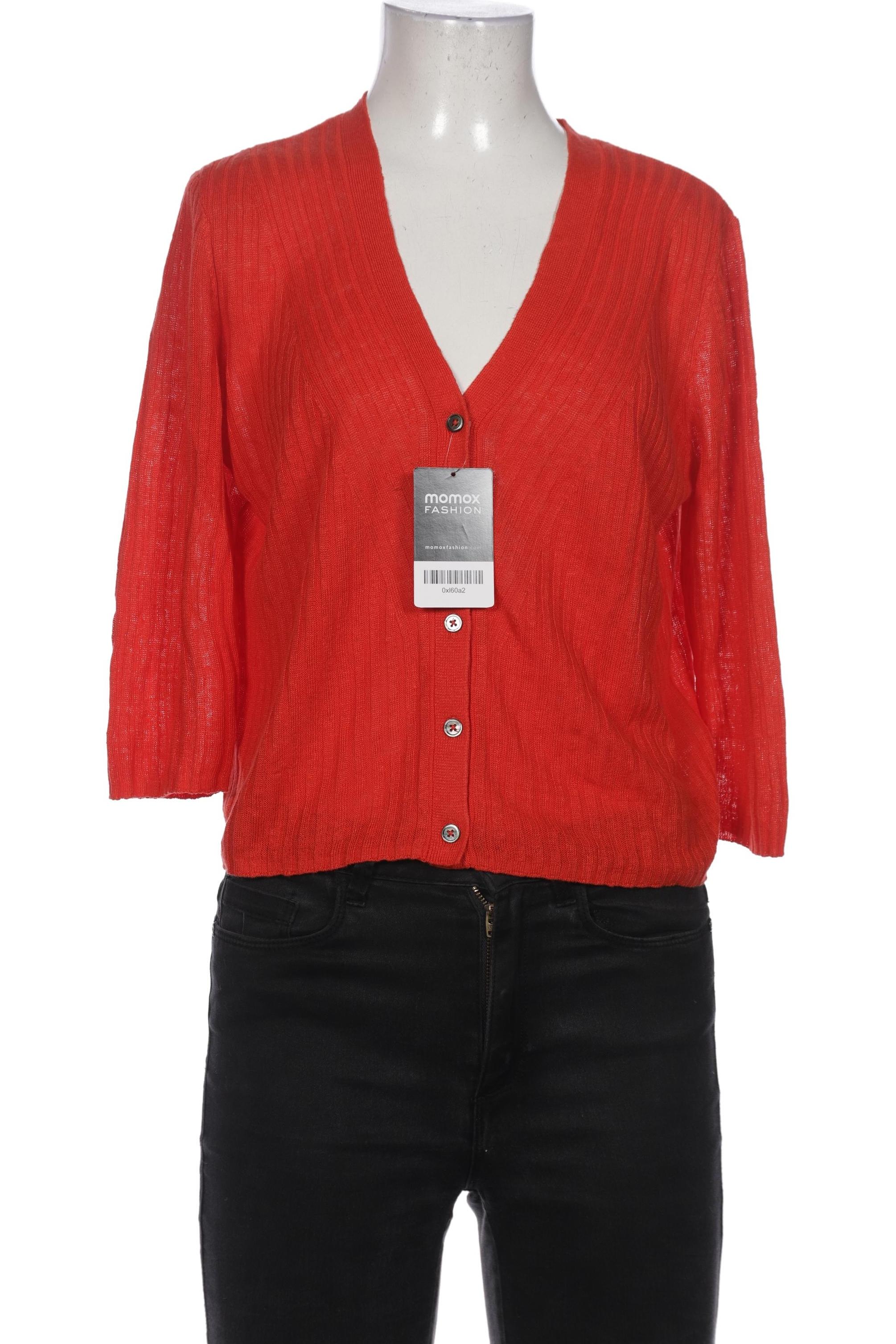 

Oui Damen Strickjacke, rot, Gr. 34