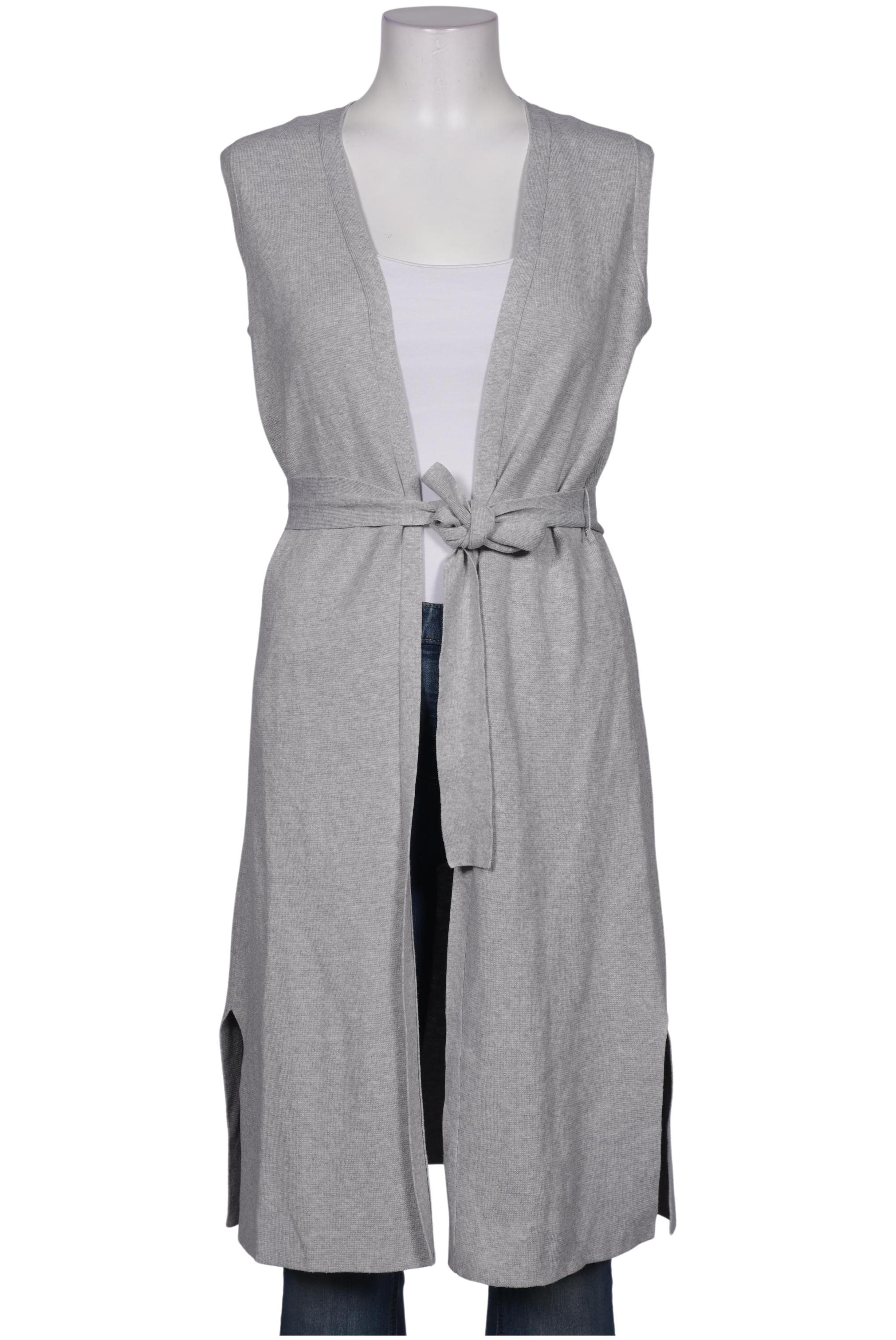 

Oui Damen Strickjacke, grau, Gr. 36