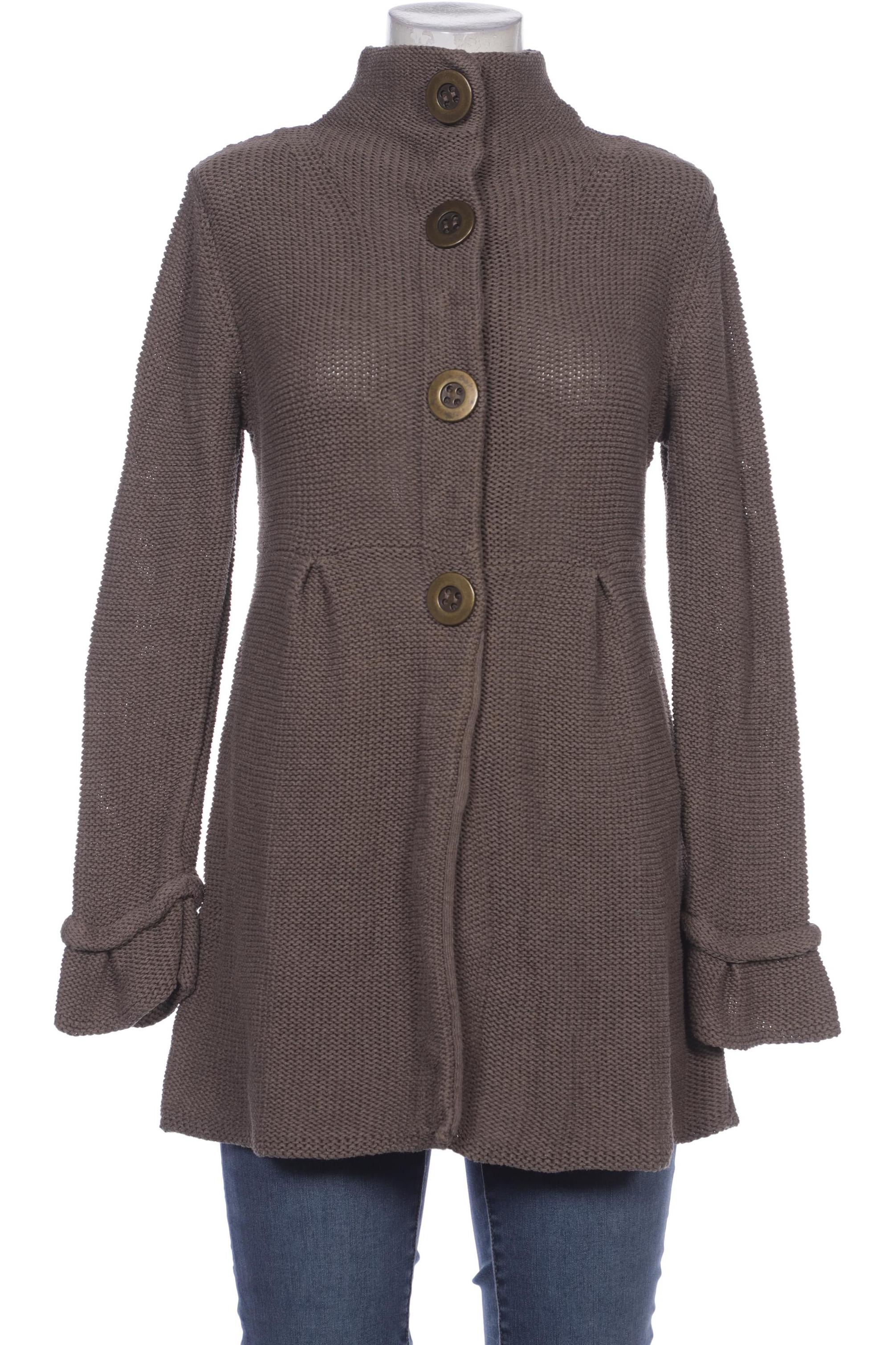 

Oui Damen Strickjacke, braun, Gr. 40