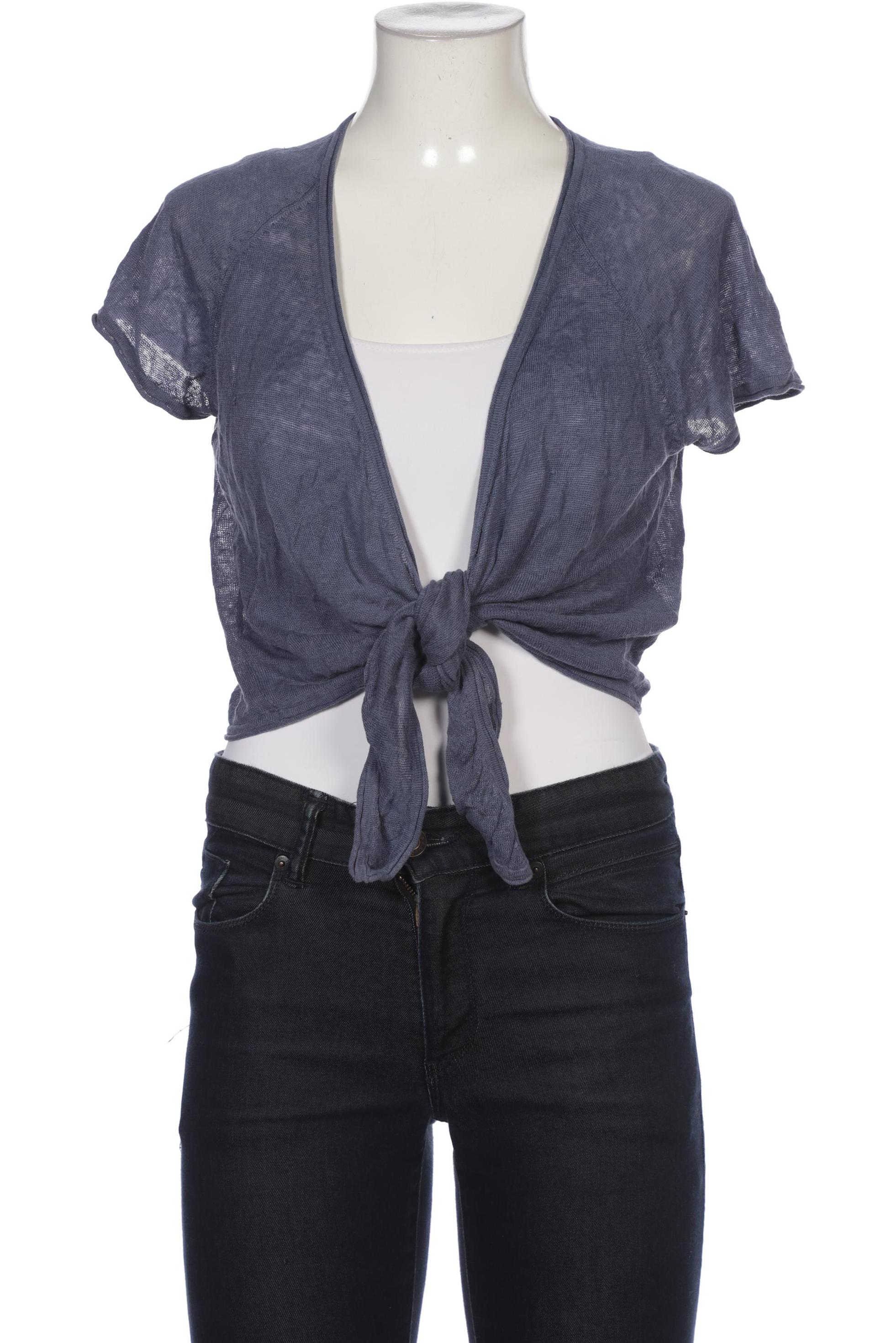 

Oui Damen Strickjacke, blau, Gr. 40
